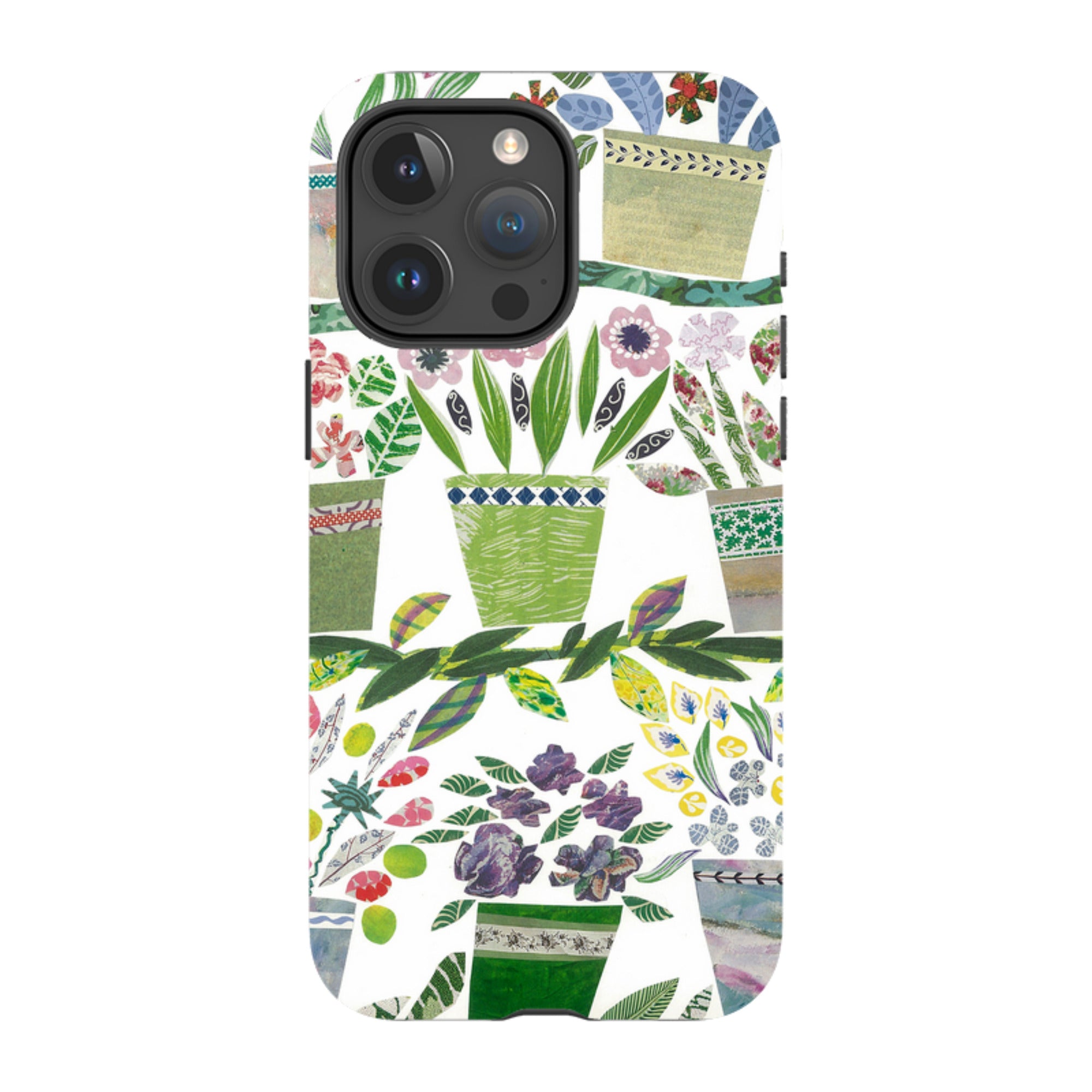 iPhone Tough Case - Flowerpots By Jane Robbins