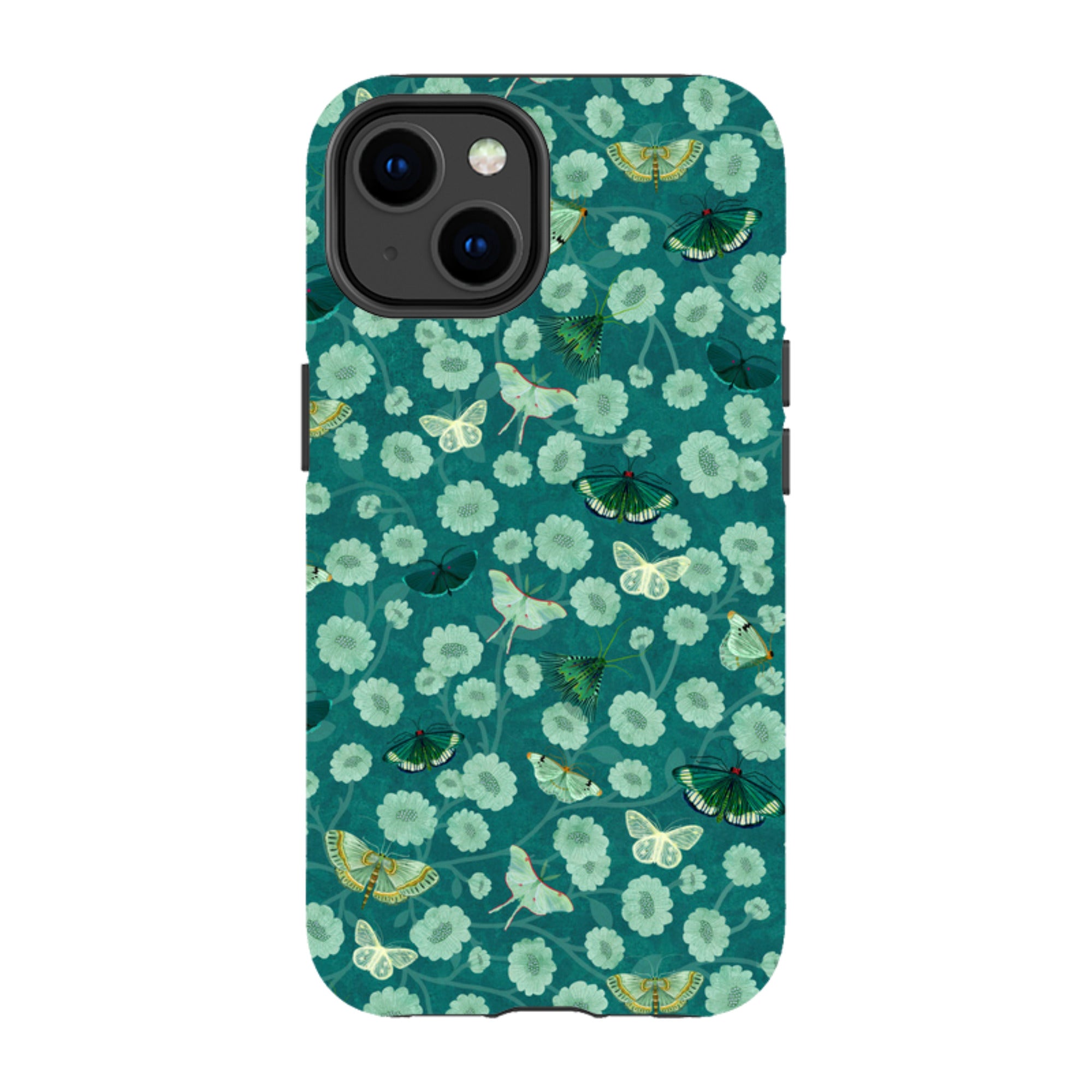 iPhone Tough Case - Small Moths 2 By Katherine Quinn