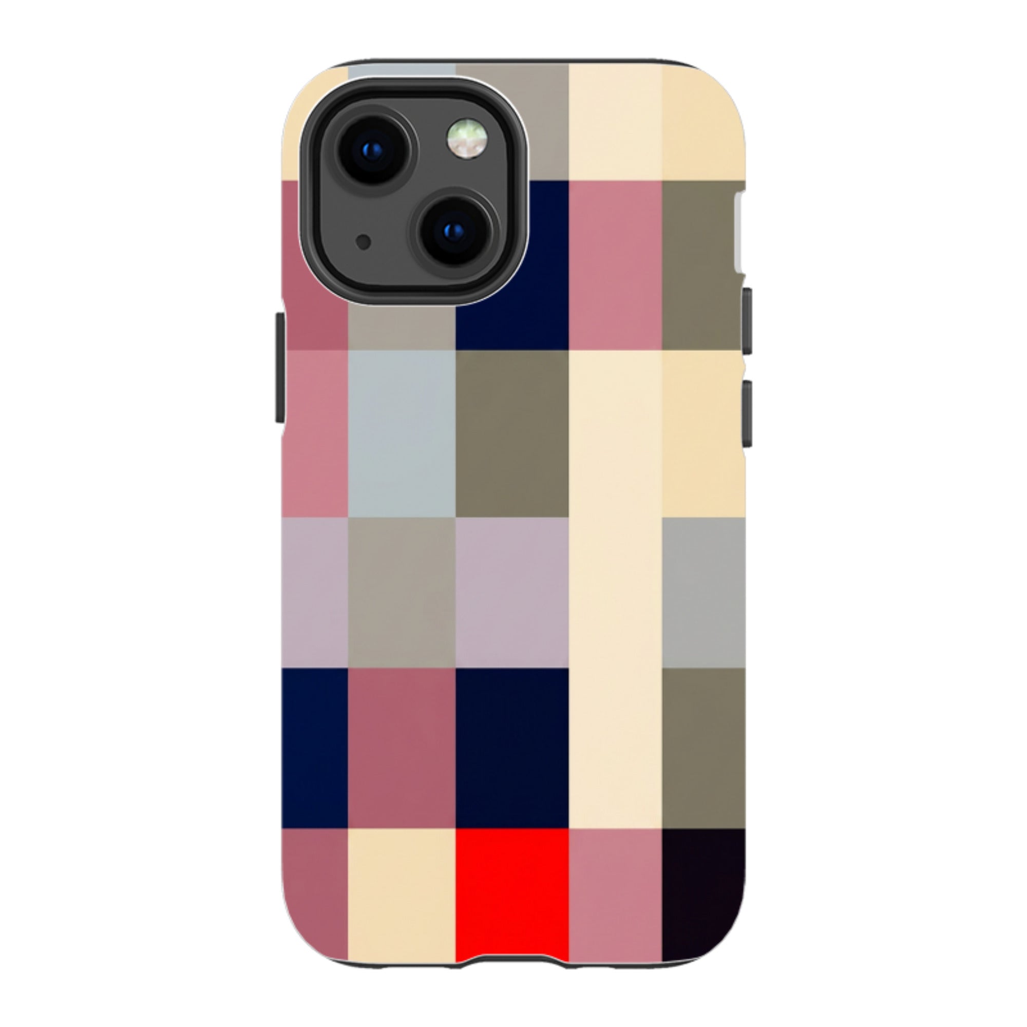 iPhone Tough Case - Retro Plaid
