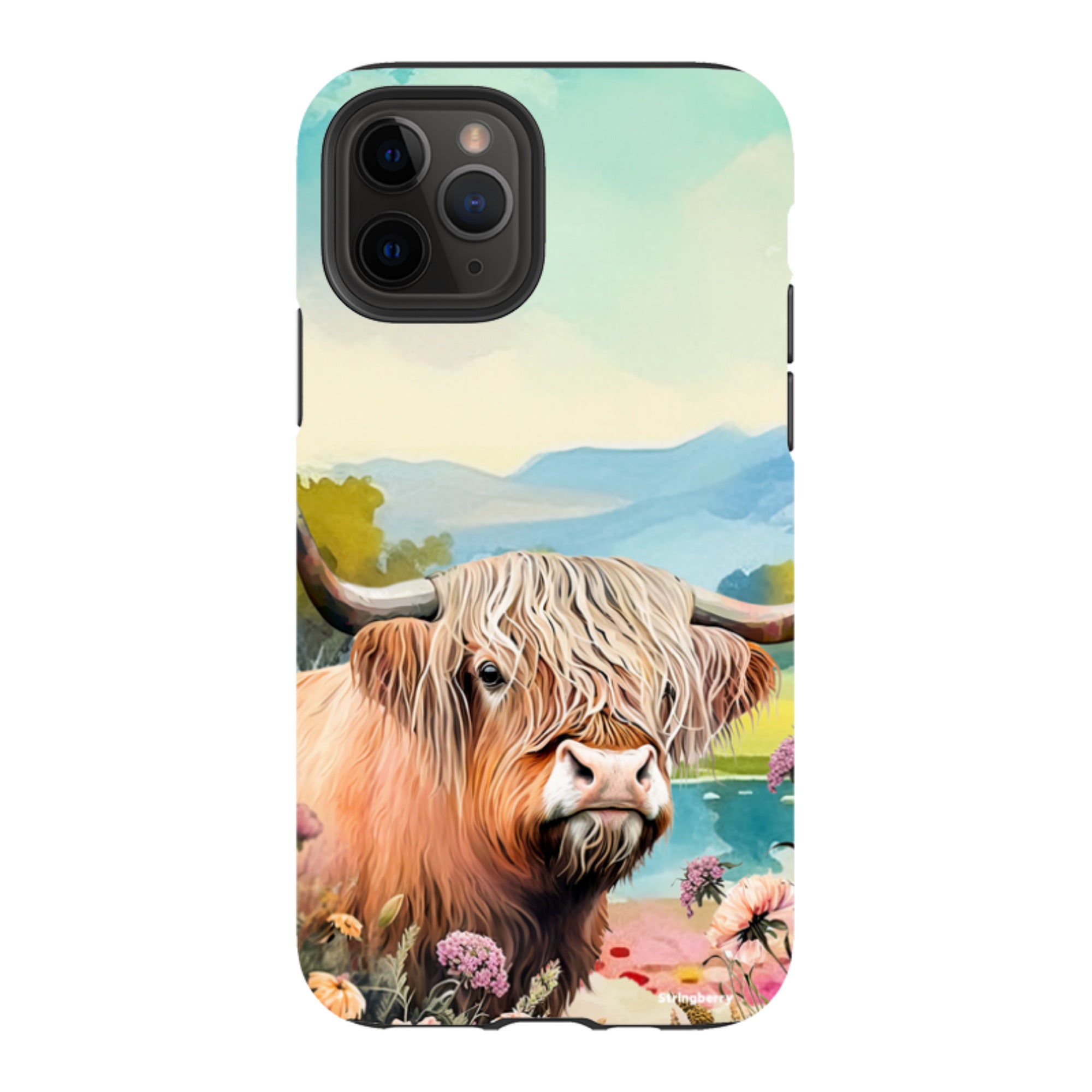 iPhone Tough Case - Highland Cow I