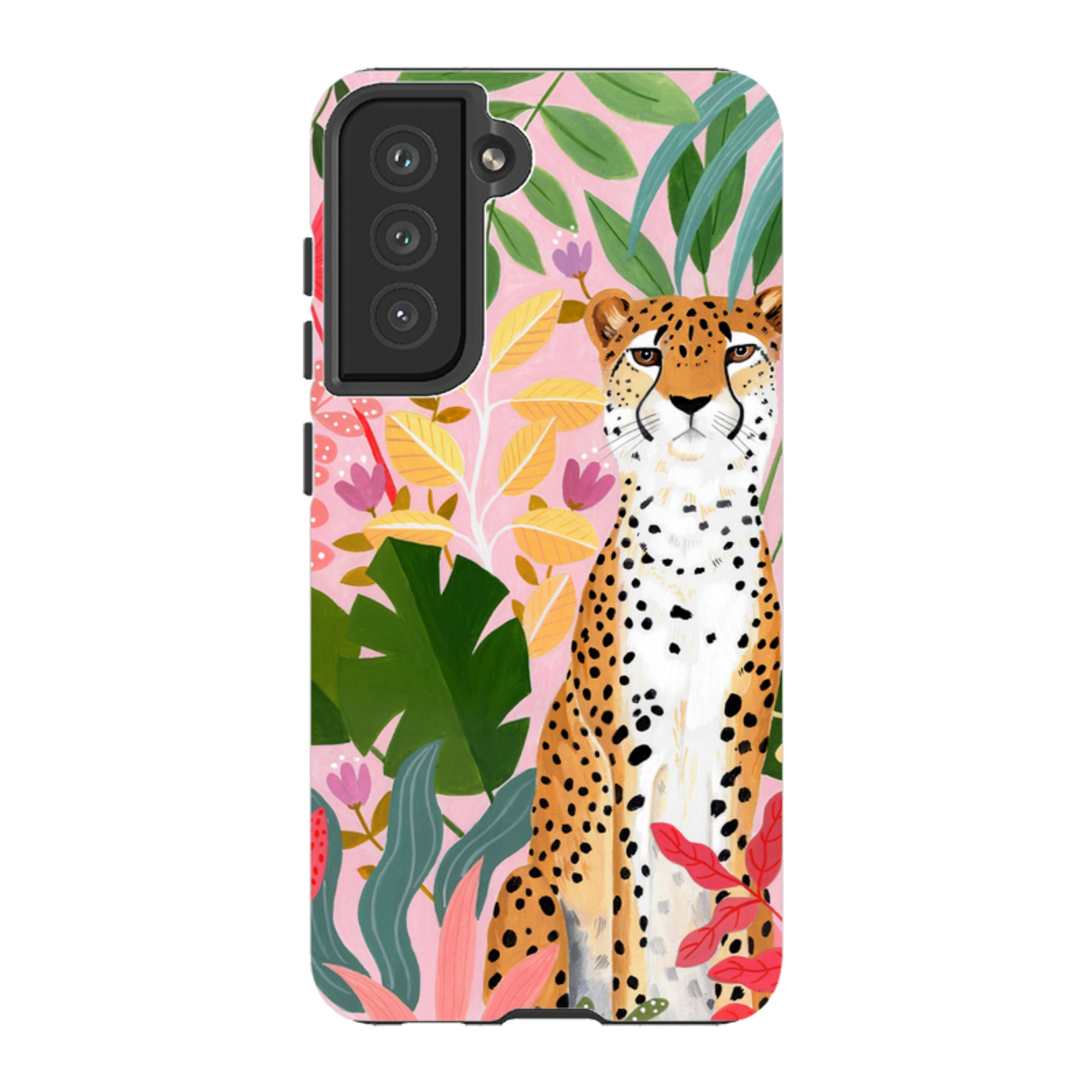 Samsung Tough Case - Cheetah Jungle By Bex Parkin