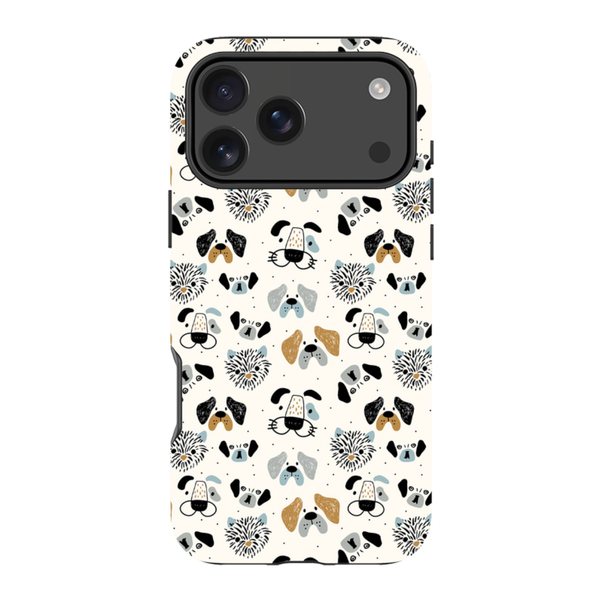 iPhone MagSafe Tough Case -  Dog Pattern Large