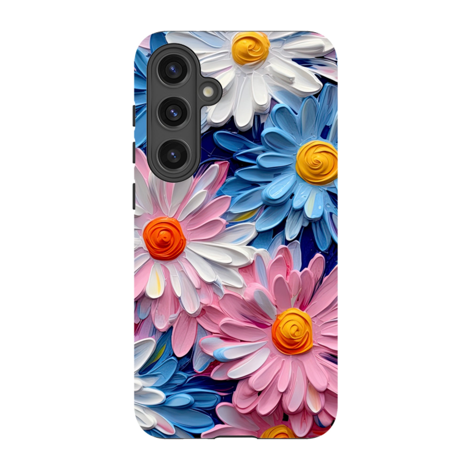 Samsung Tough Case - Pink Daisies