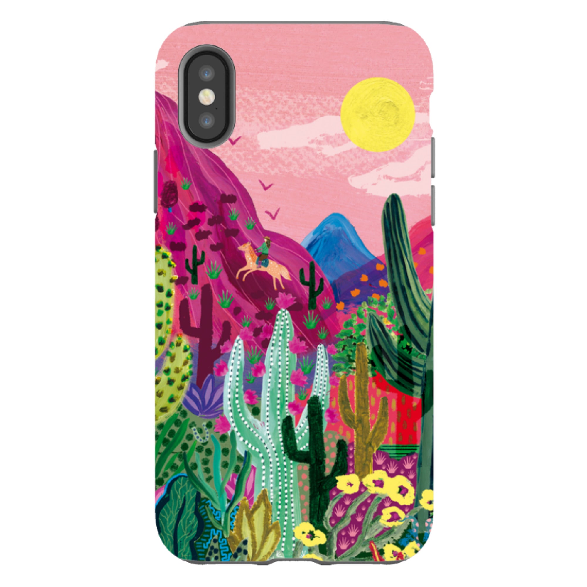 iPhone Tough Case - Desert Dreaming By Emma Frances Grant