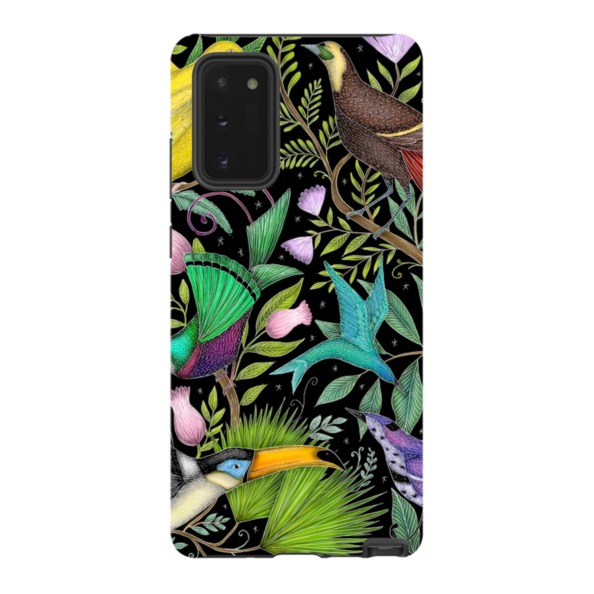 Samsung Tough Case - Exotic Birds By Catherine Rowe
