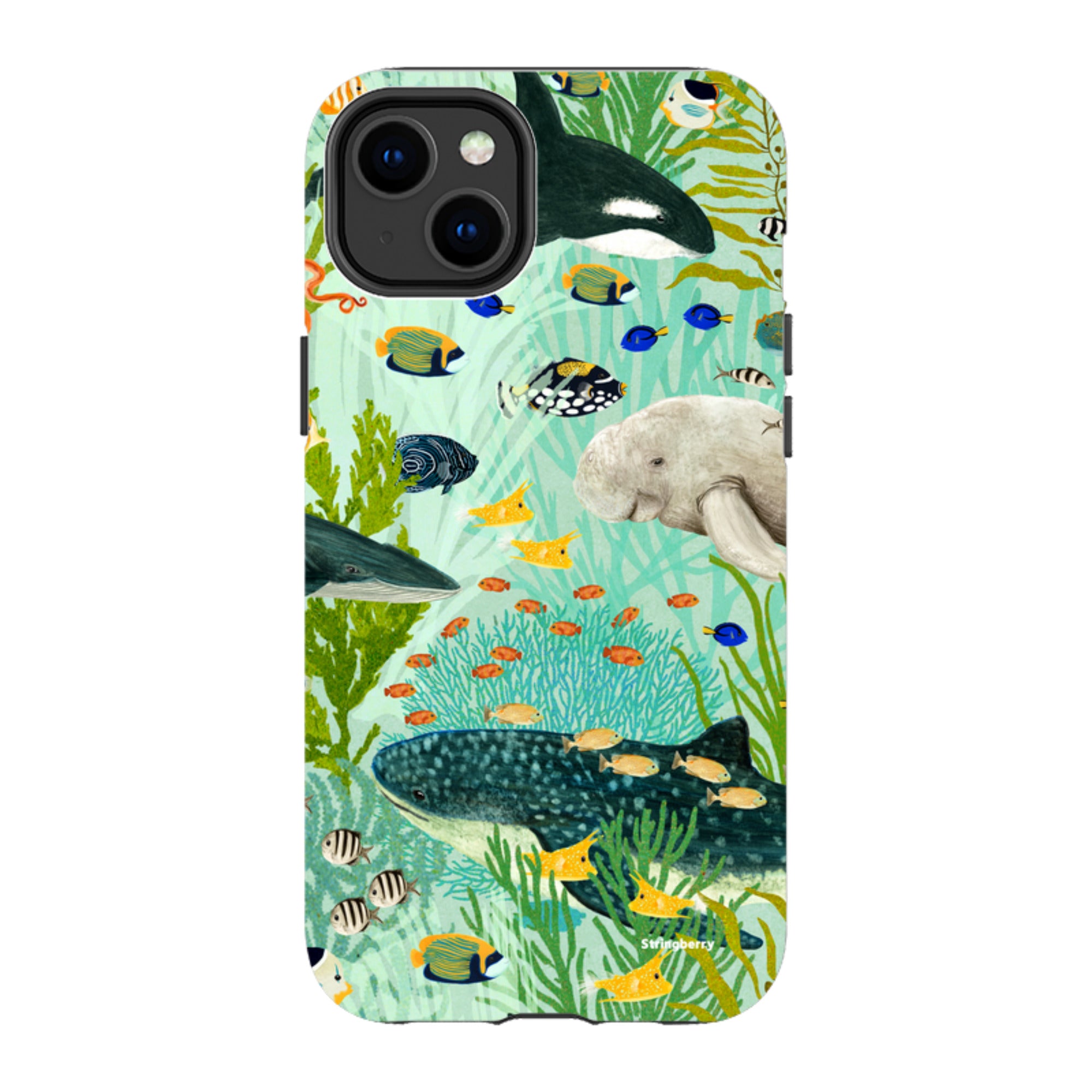 iPhone MagSafe Tough Case - Sea Life By Katherine Quinn