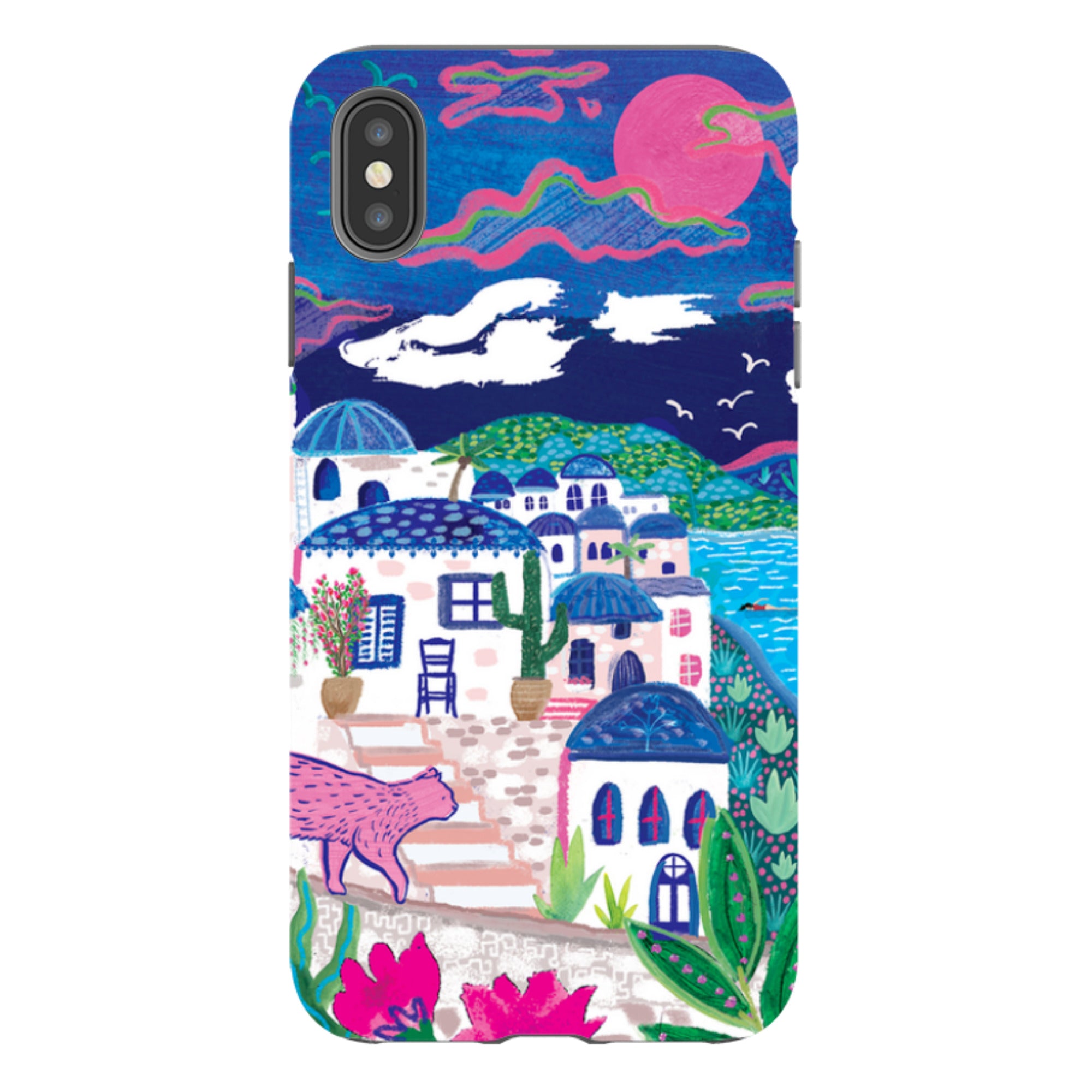 iPhone Tough Case - Sapphire Seas II By Emma Frances Grant