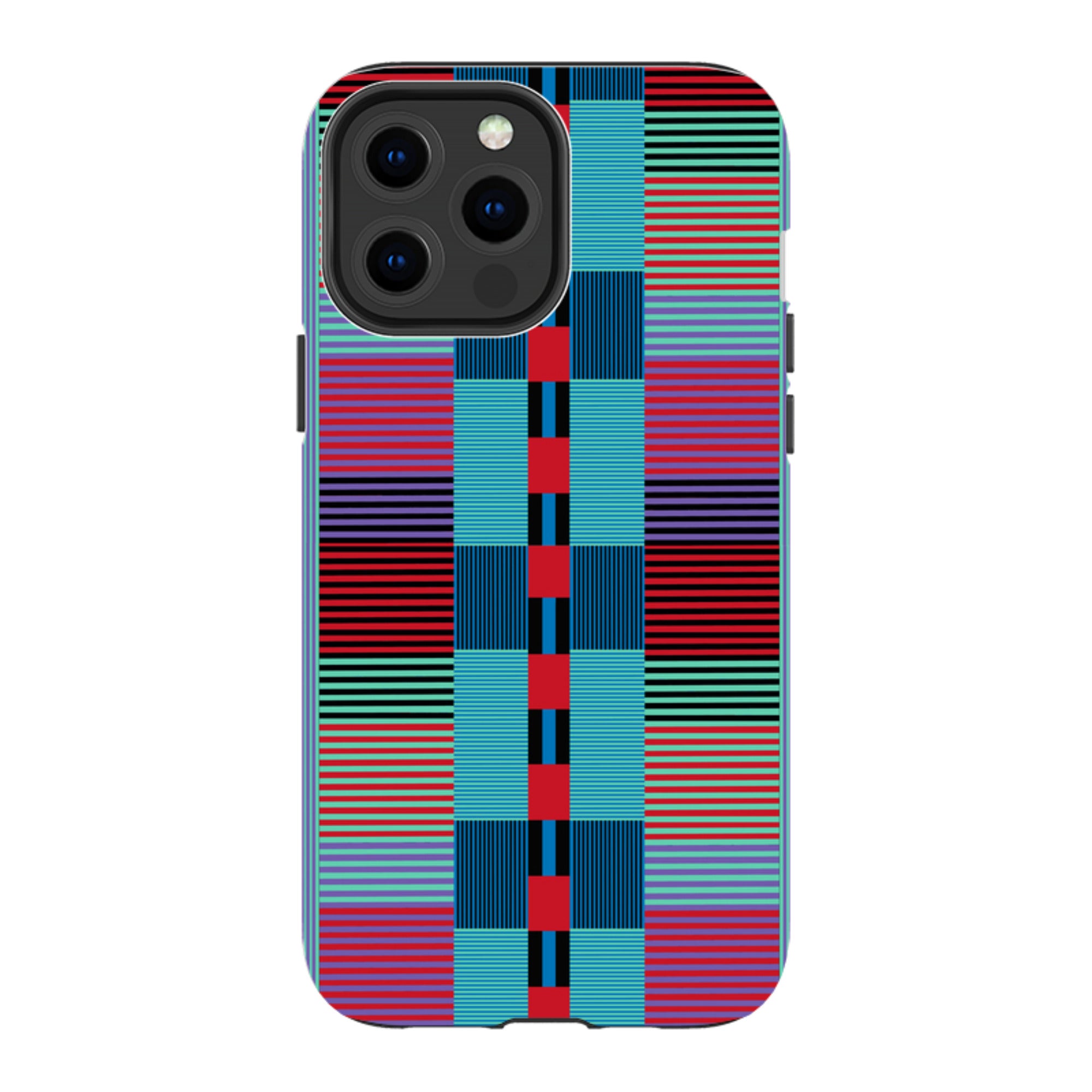 iPhone Tough Case - Indian Stripe By Cressida Bell