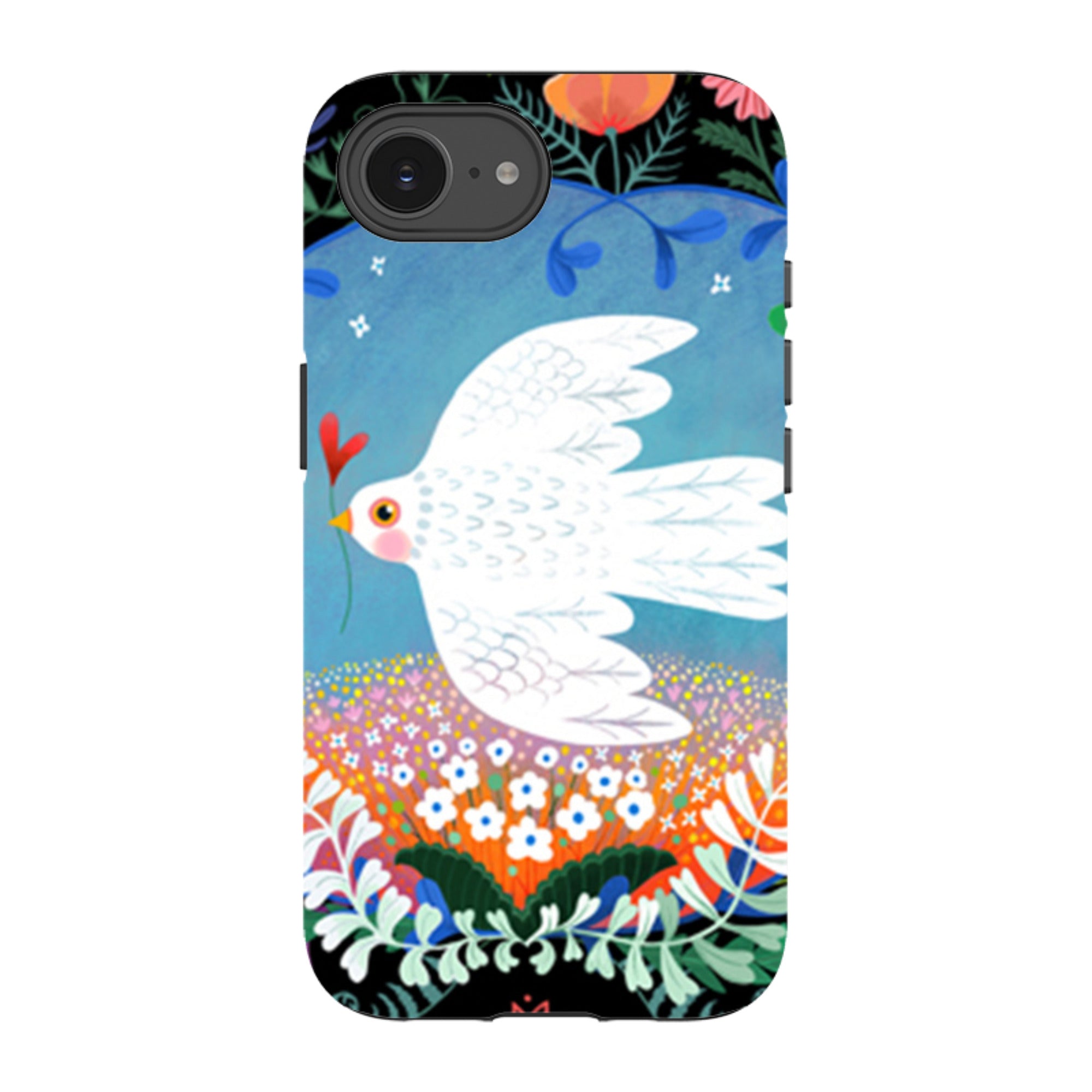 iPhone Tough Case - Peacebird By Mia Underwood
