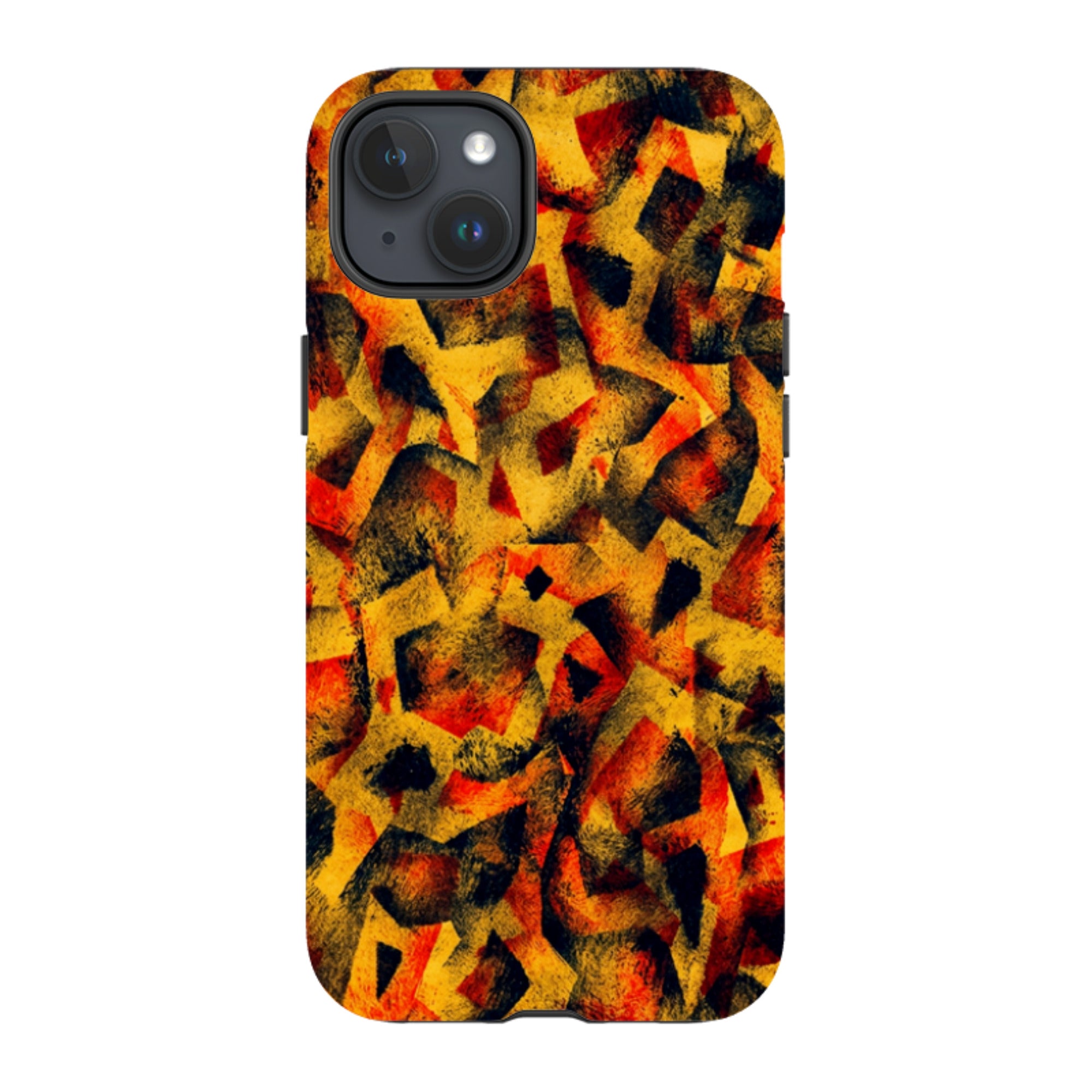 iPhone Tough Case - Abstract Cubism