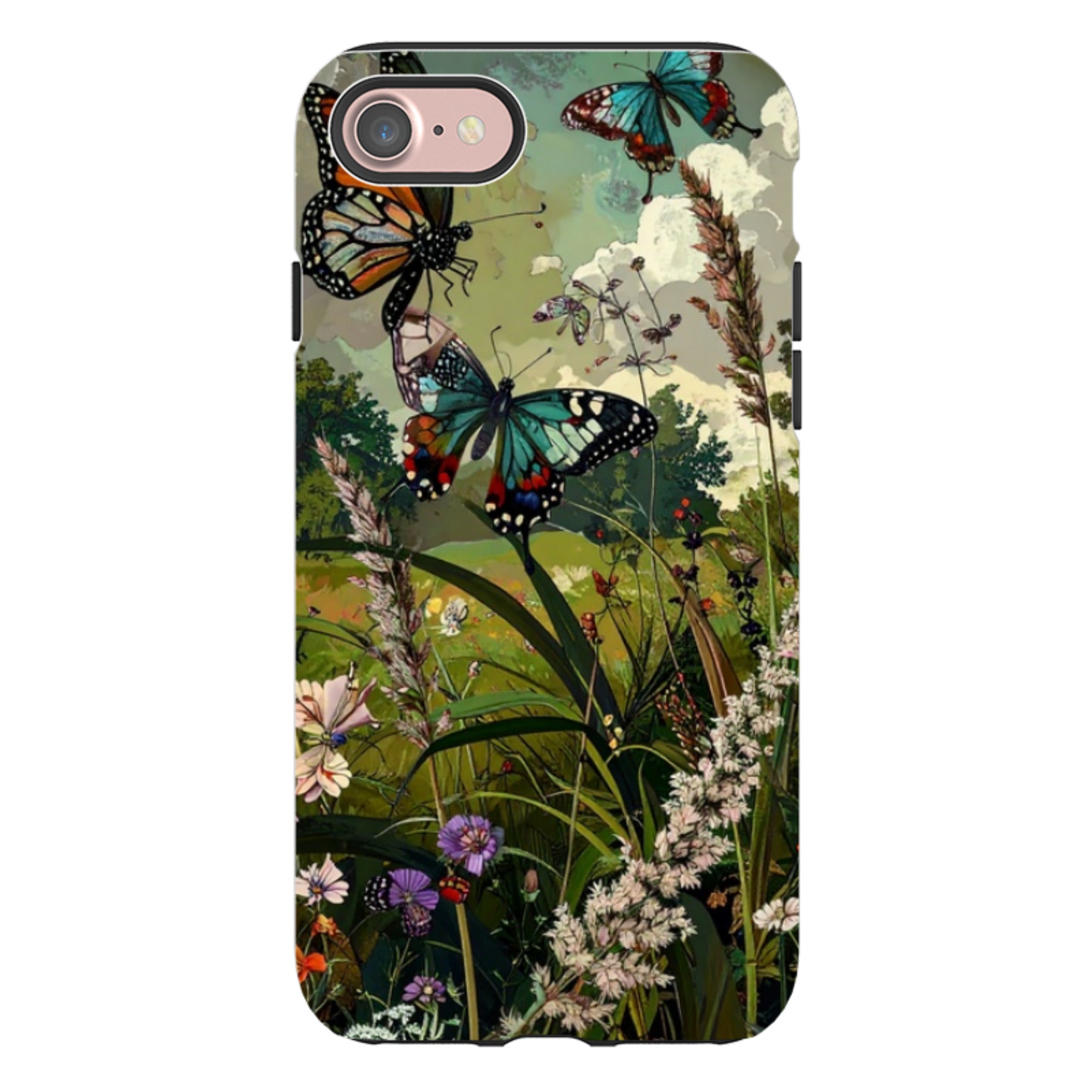iPhone Tough Case - Green Vyne Tall Grass