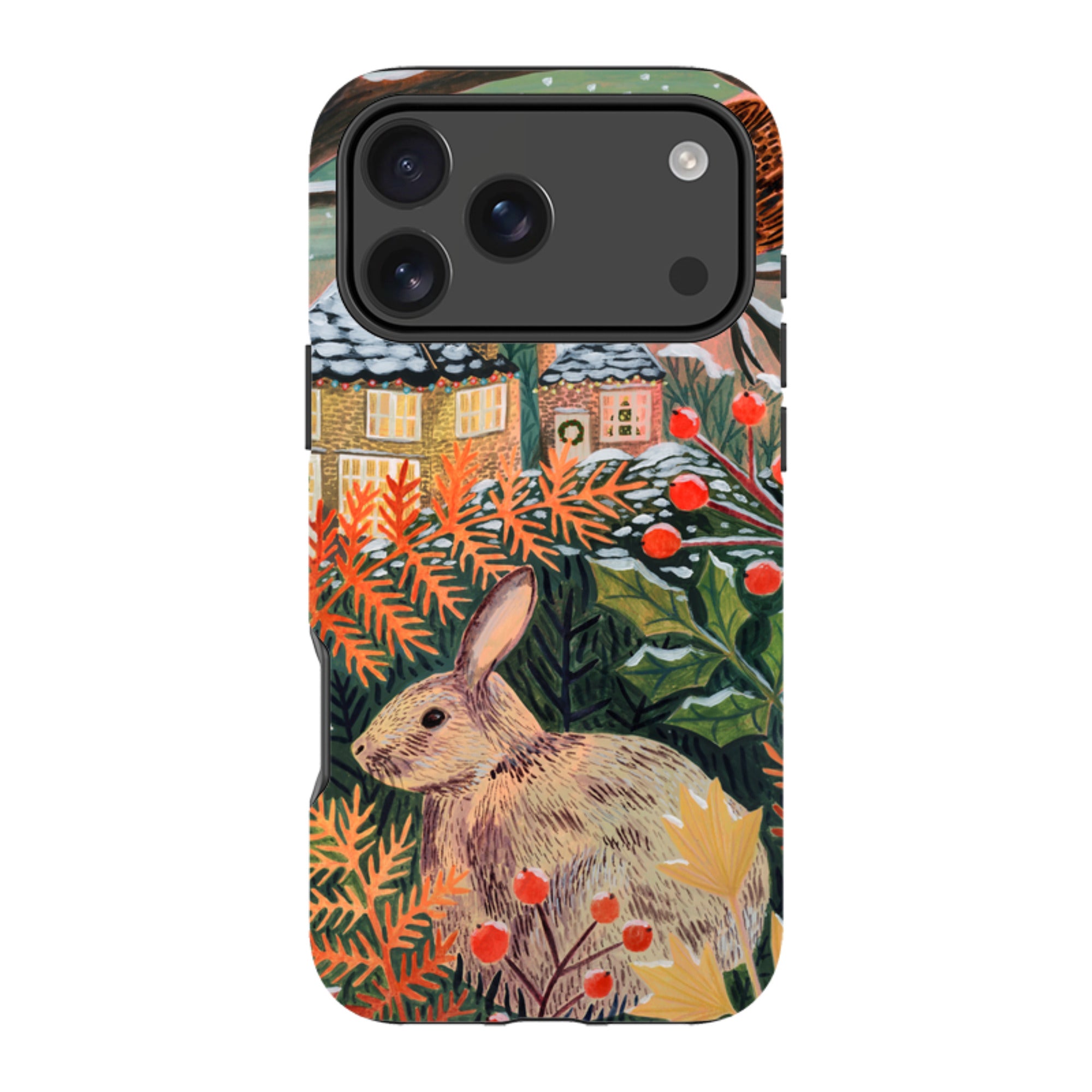iPhone Tough Case - Rabbit By Lee Foster Wilson