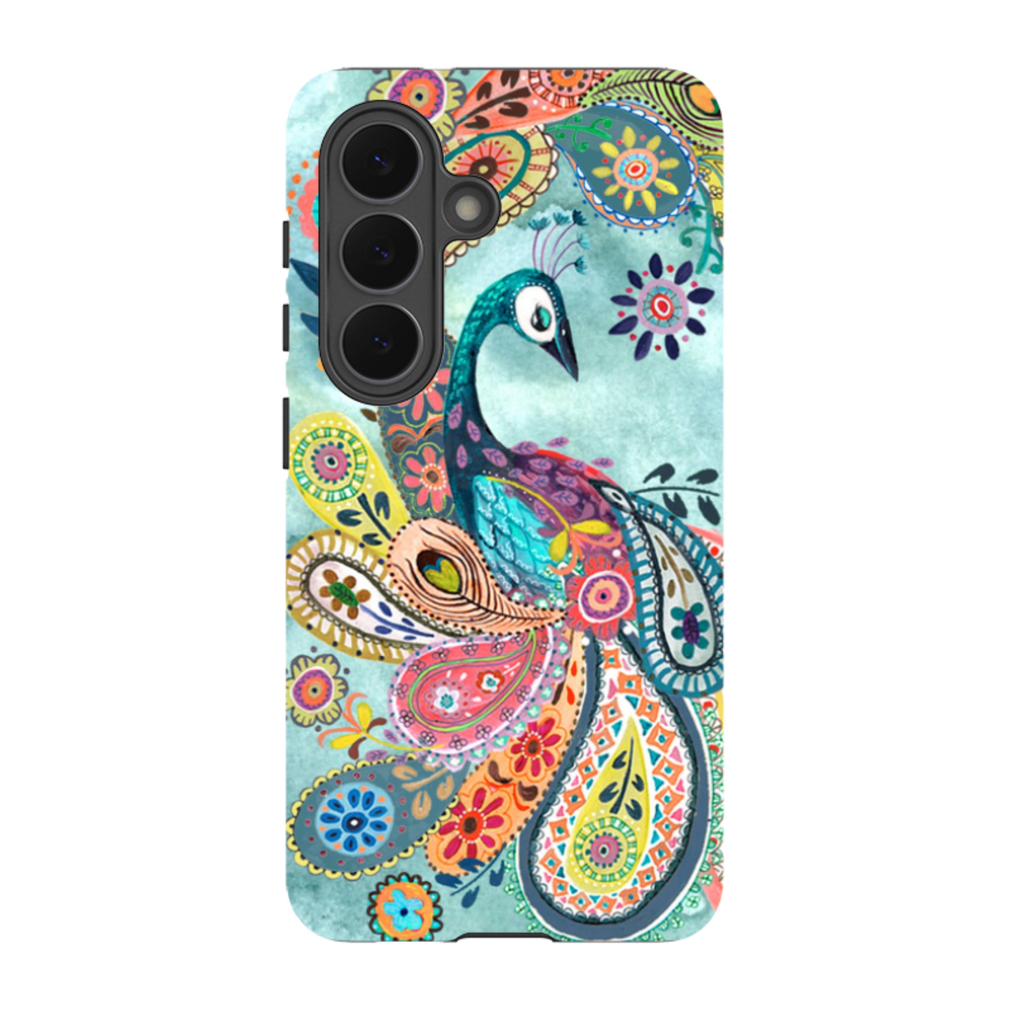 Samsung Tough Case - Peacock Dreams By Caroline Bonne Muller