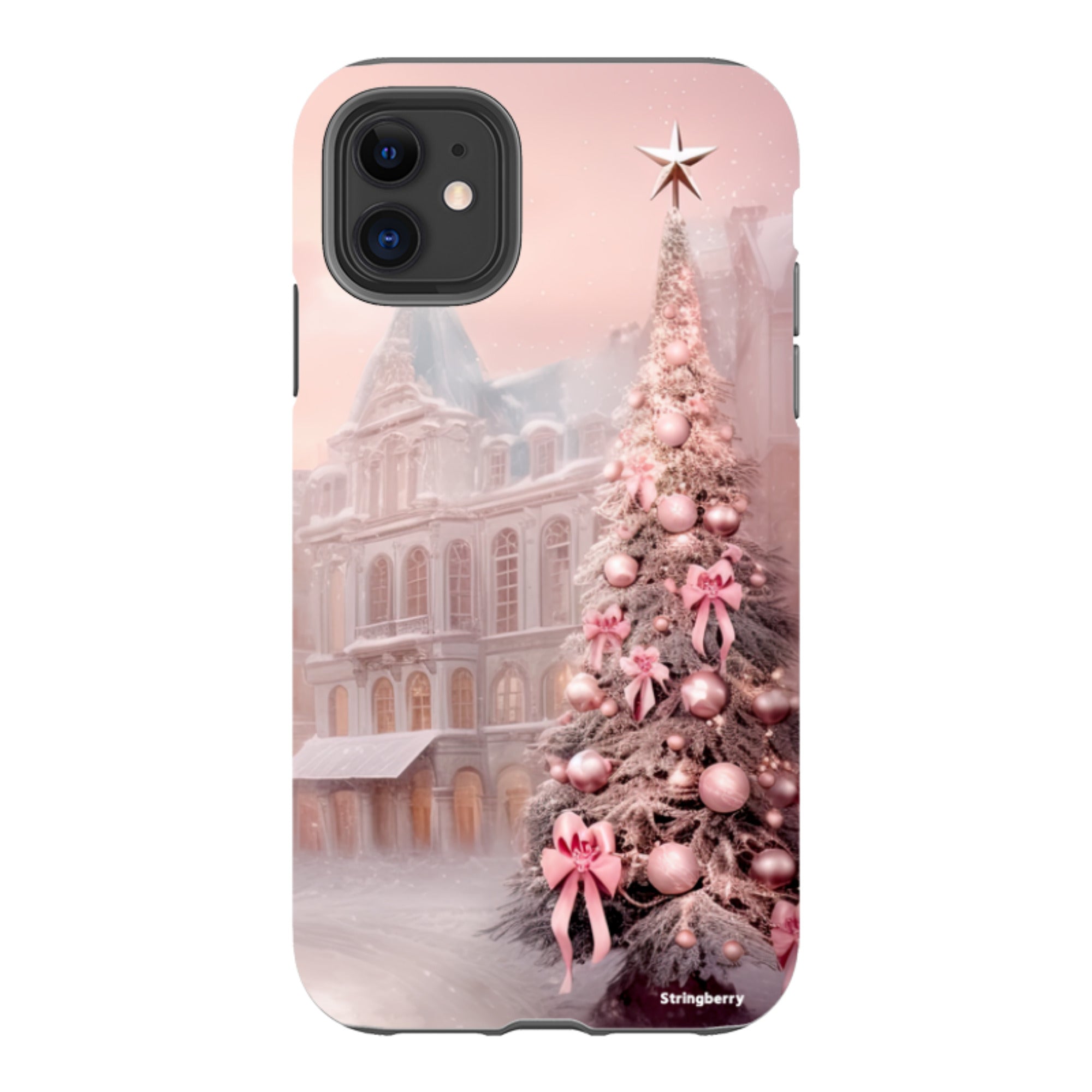 iPhone Tough Case - Pink Xmas