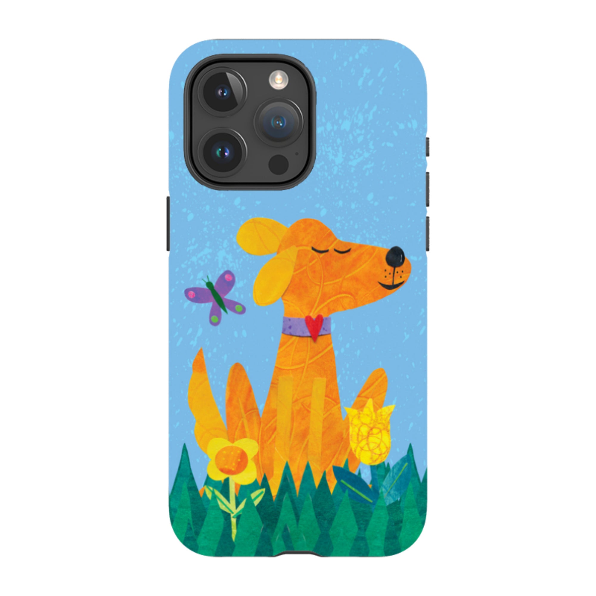iPhone Tough Case - Pup in the grass By Tracey English