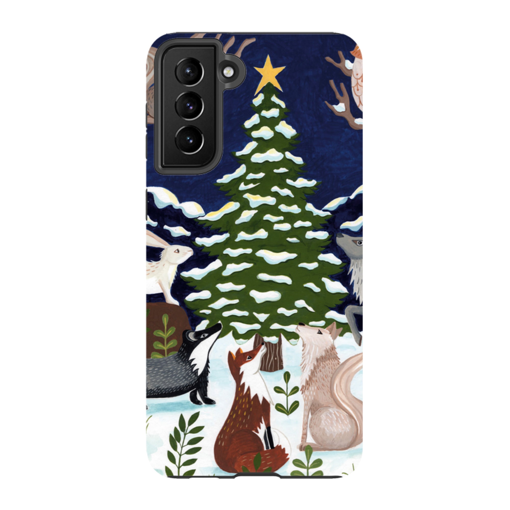Samsung Tough Case - Christmas Tree By Bex Parkin