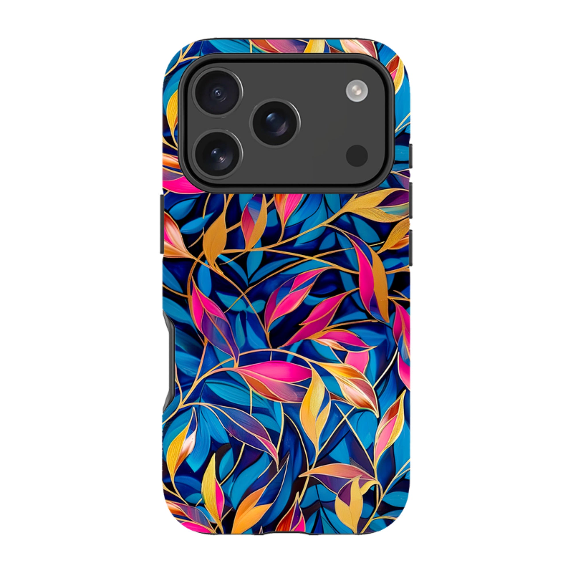 iPhone MagSafe Tough Case - Tangled Leaves