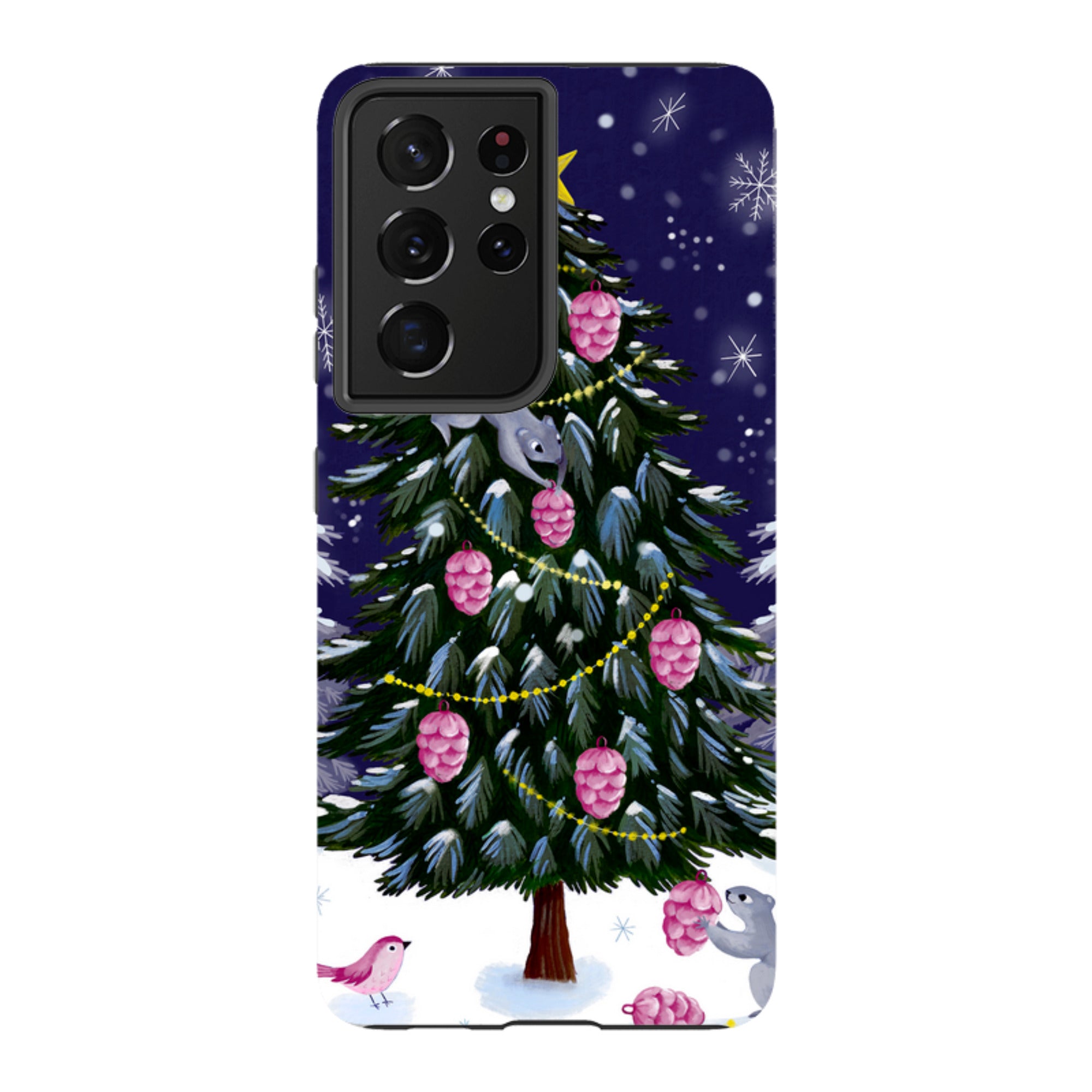 Samsung Tough Case - Squirrel Tree By Bex Parkin