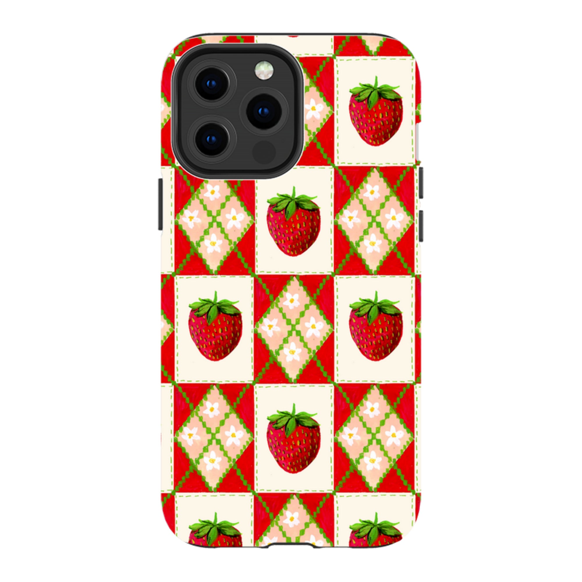 iPhone MagSafe Tough Case - Strawberries II By Abby Jacobs