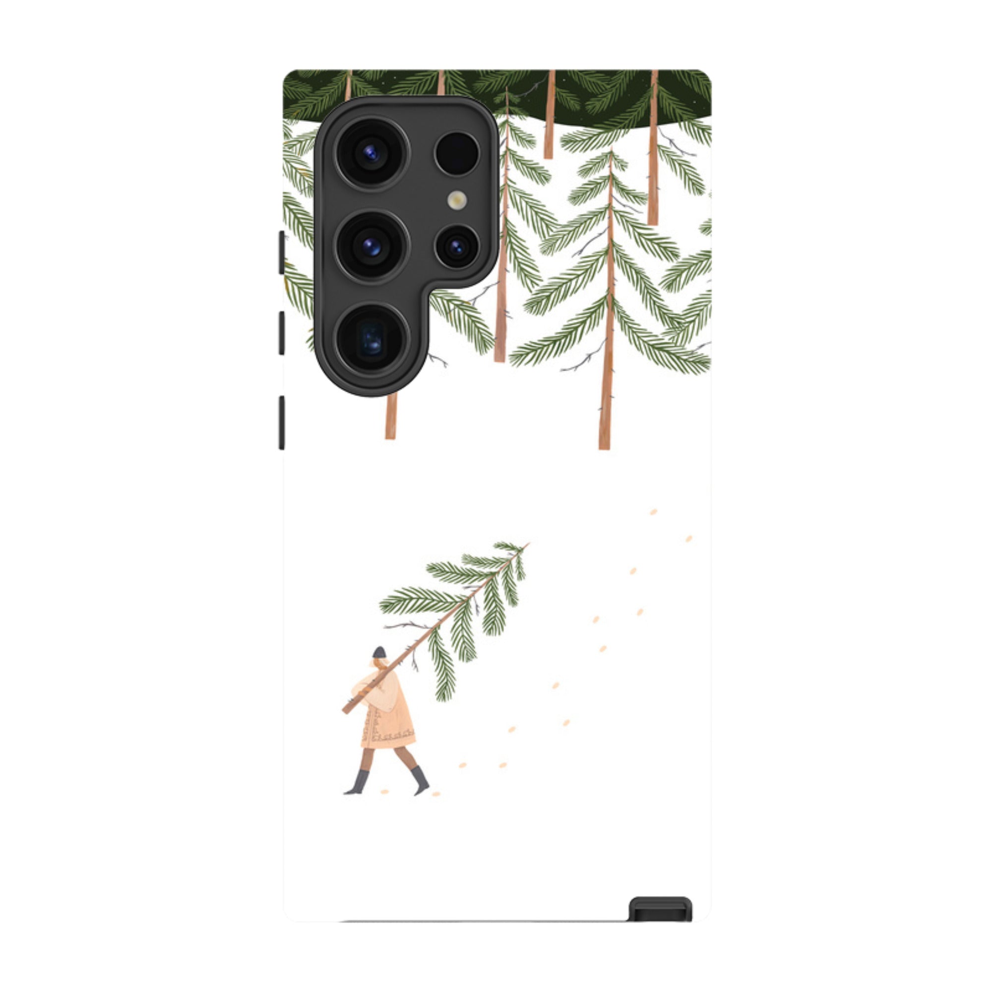 Samsung Tough Case - Coming Home For Christmas By Madalina Andronic