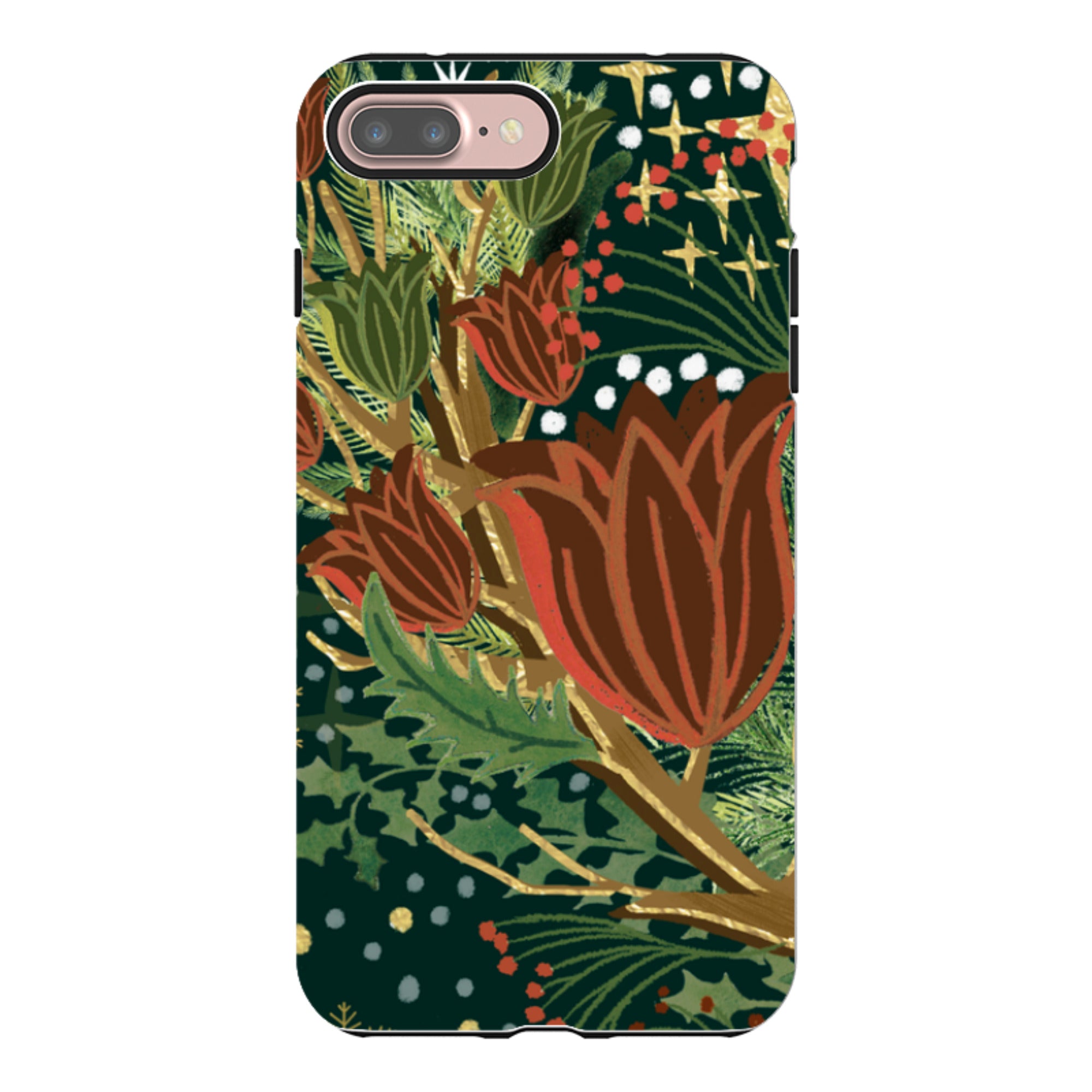 iPhone Tough Case - Winter Deer II By Emma Frances Grant