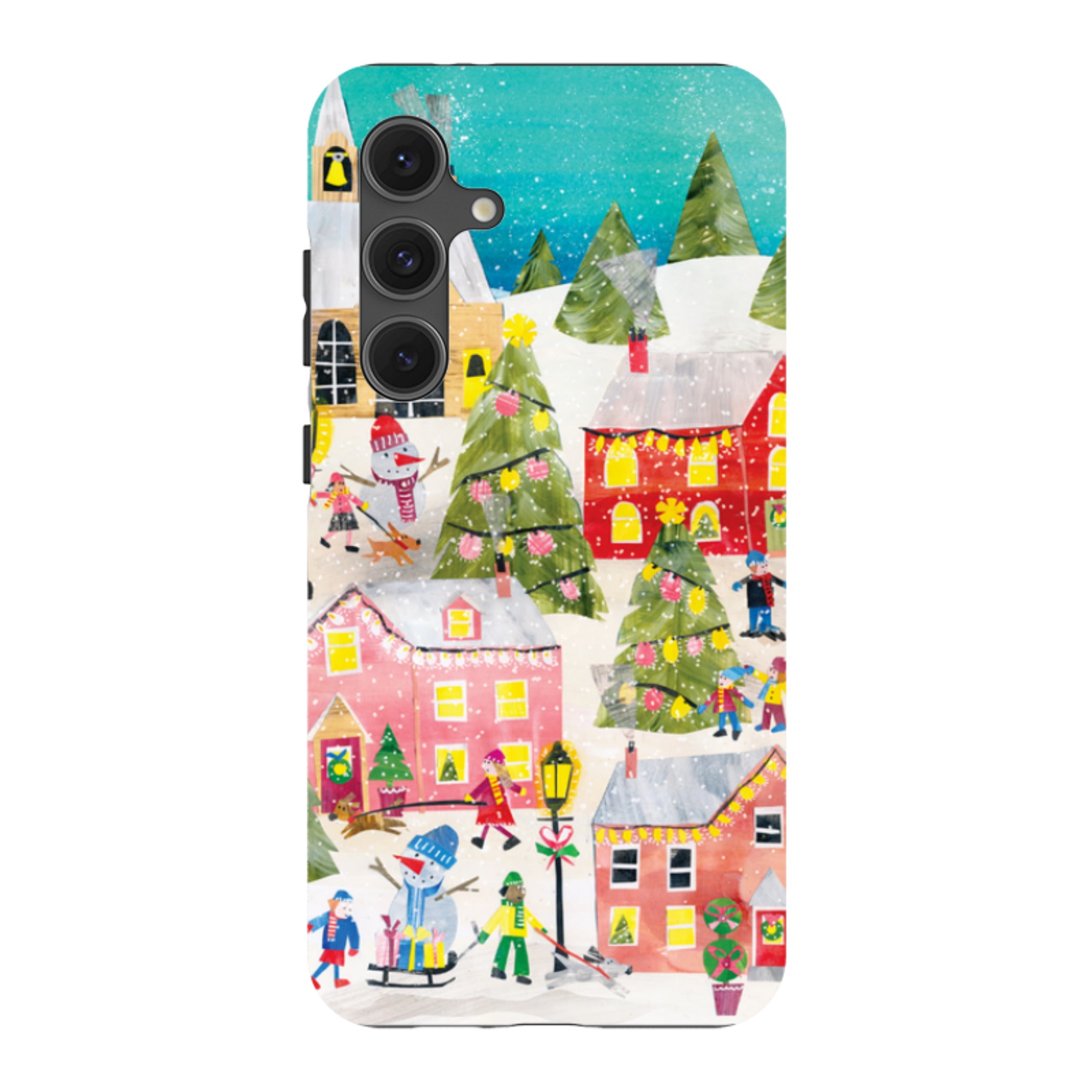 Samsung Tough Case - Winter Village By Tracey English