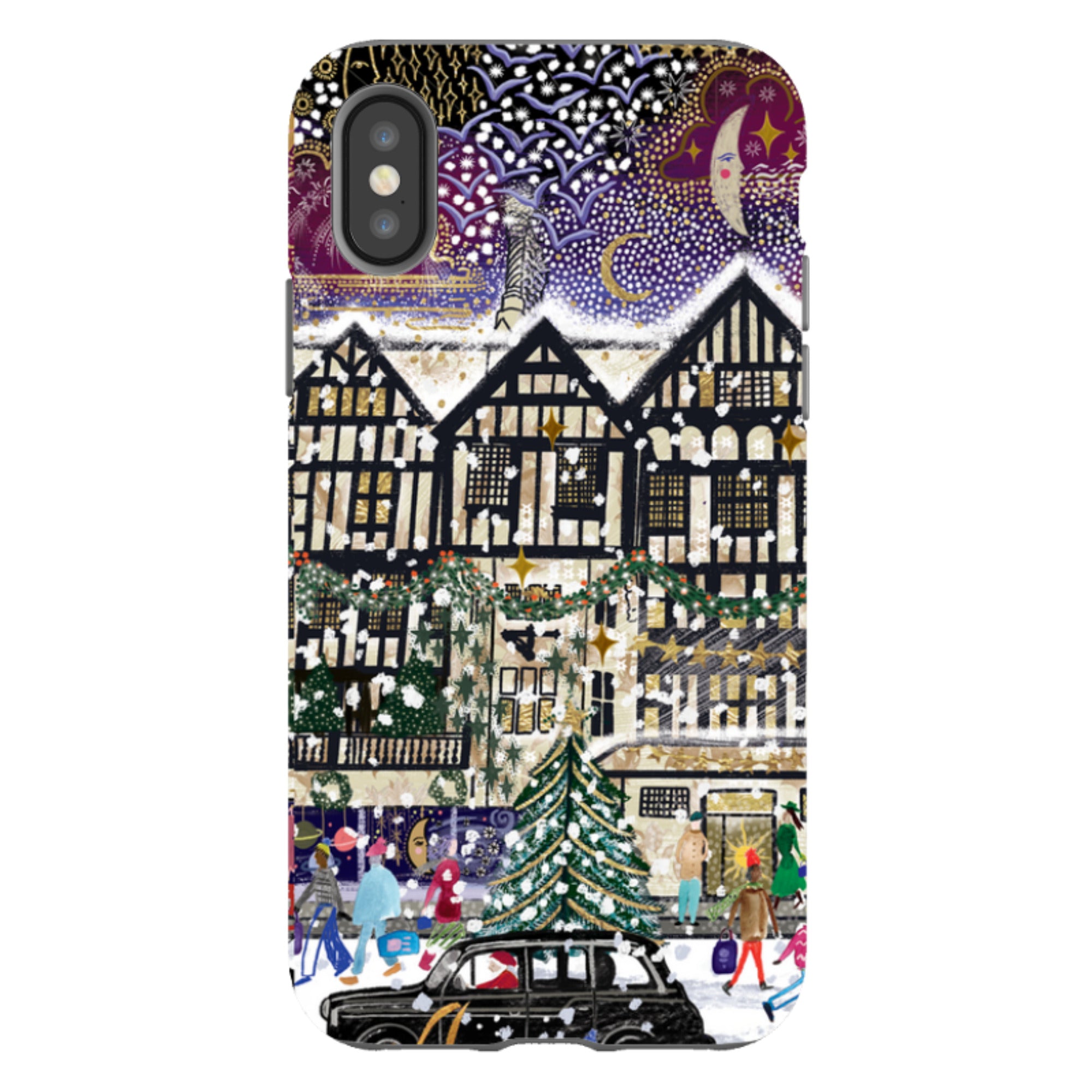 iPhone Tough Case - Christmas In London II By Emma Frances Grant