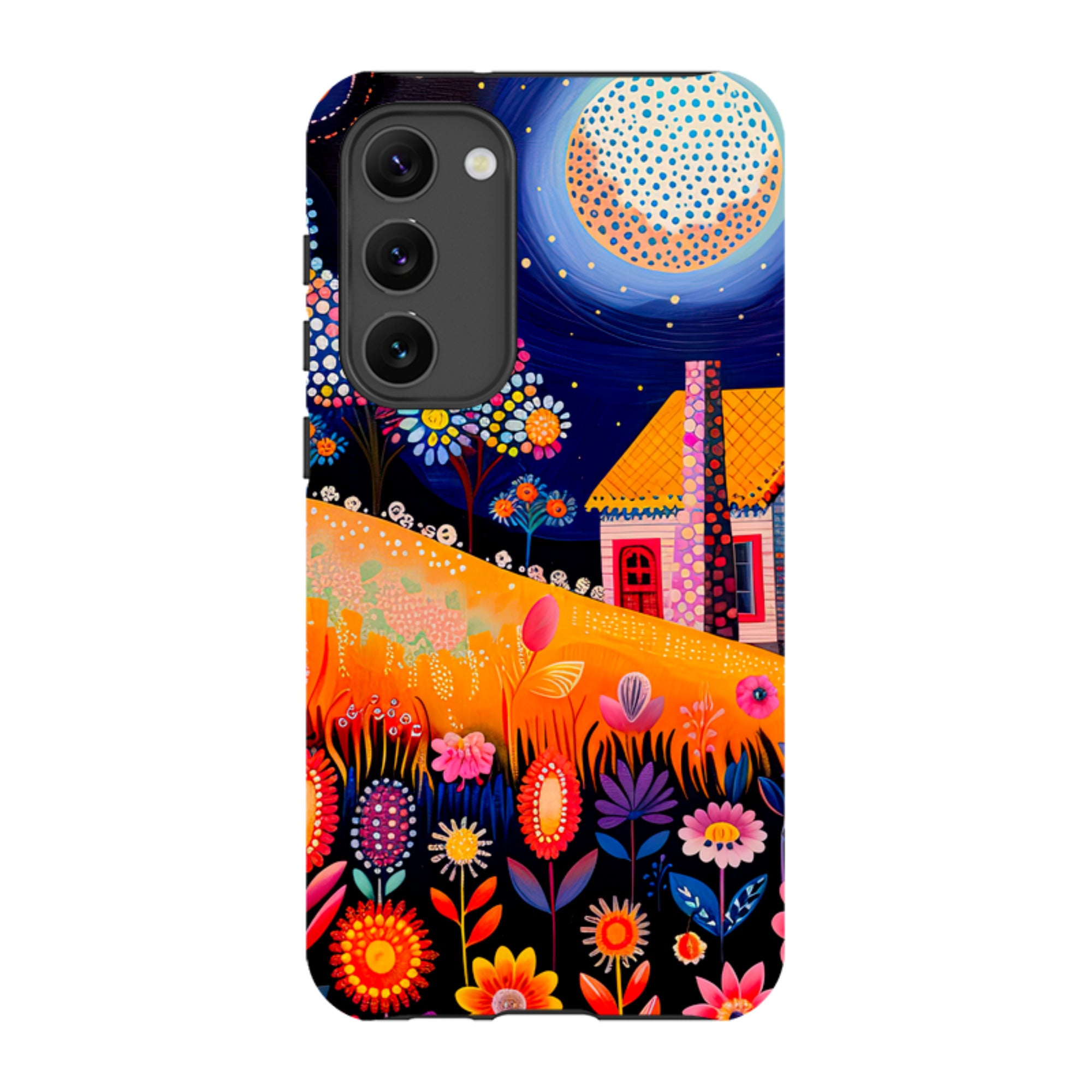 Samsung Tough Case - Folk Art House I