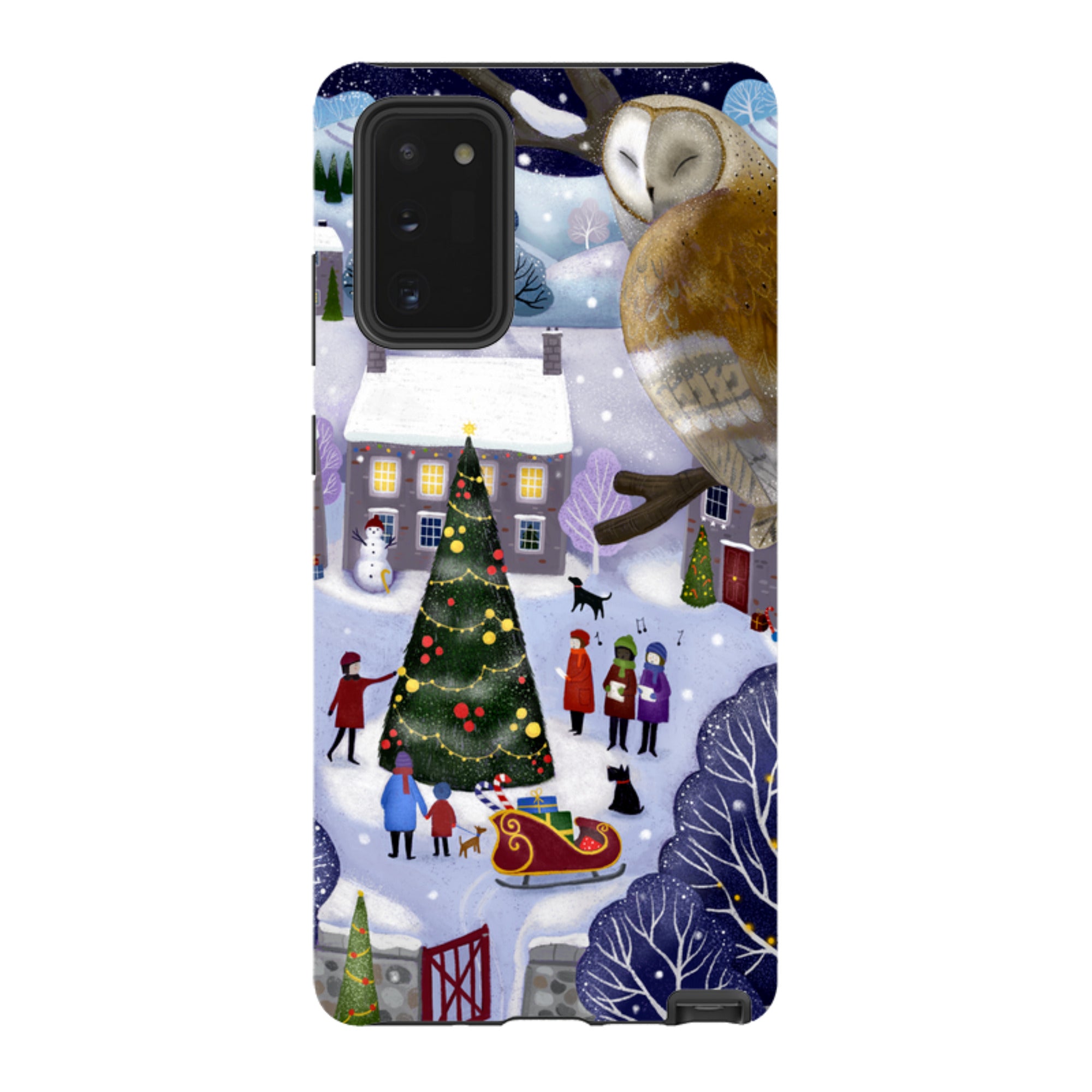 Samsung Tough Case - Advent Owl By Bex Parkin
