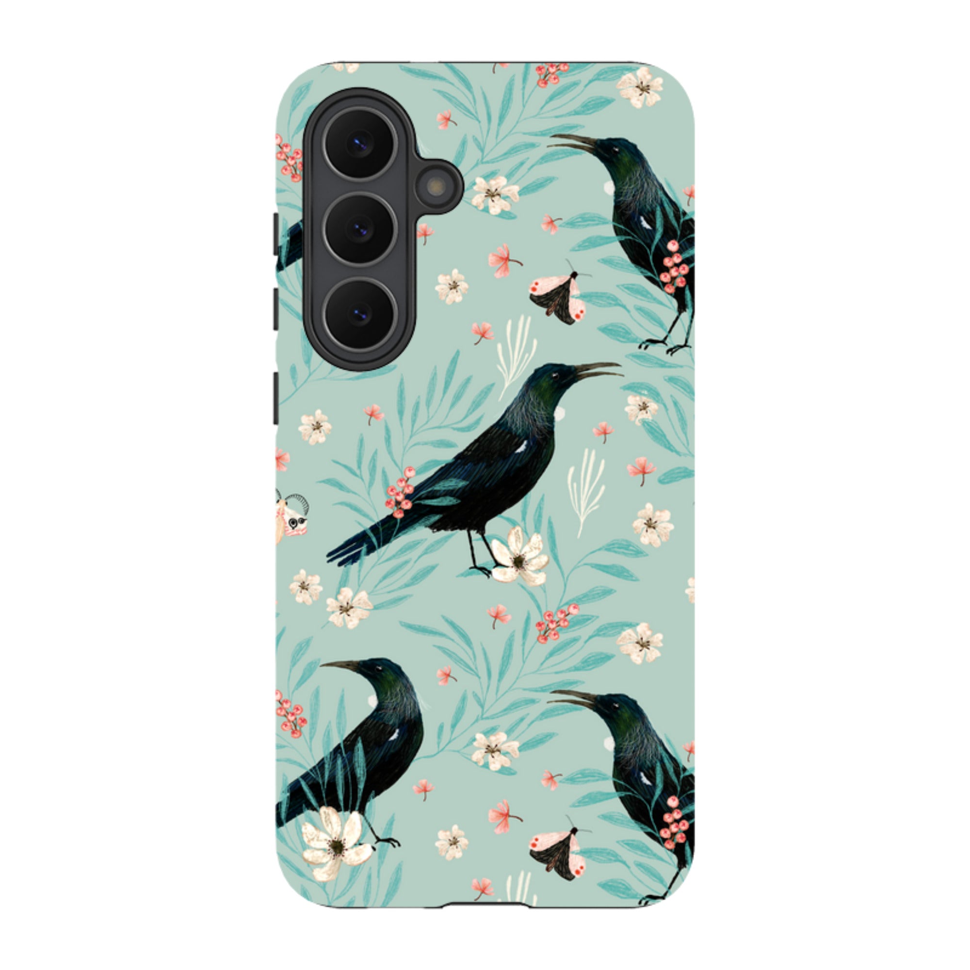 Samsung Tough Case - Tui Light Blue By Katherine Quinn