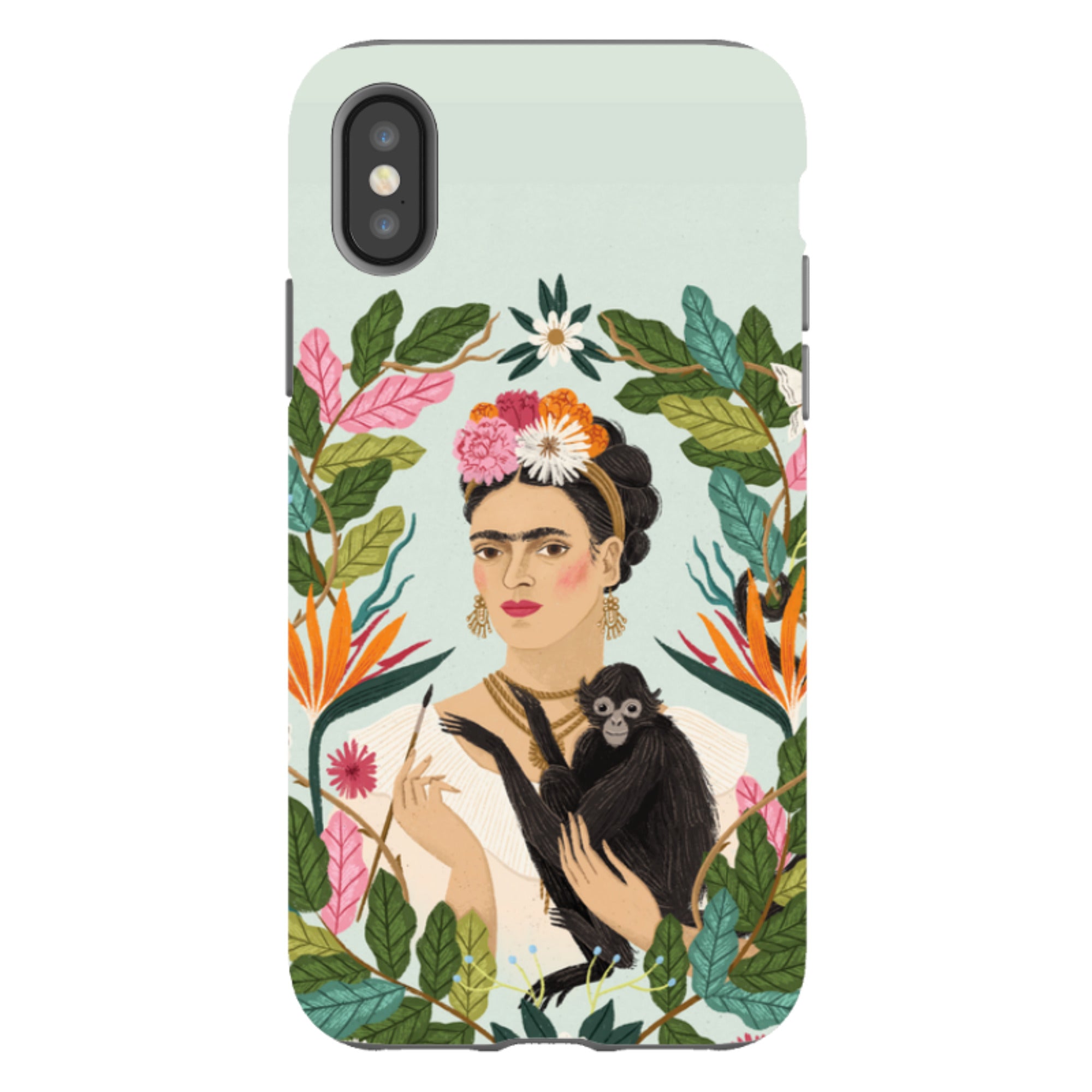 iPhone Tough Case - Frida Kahlo By Meghann Rader