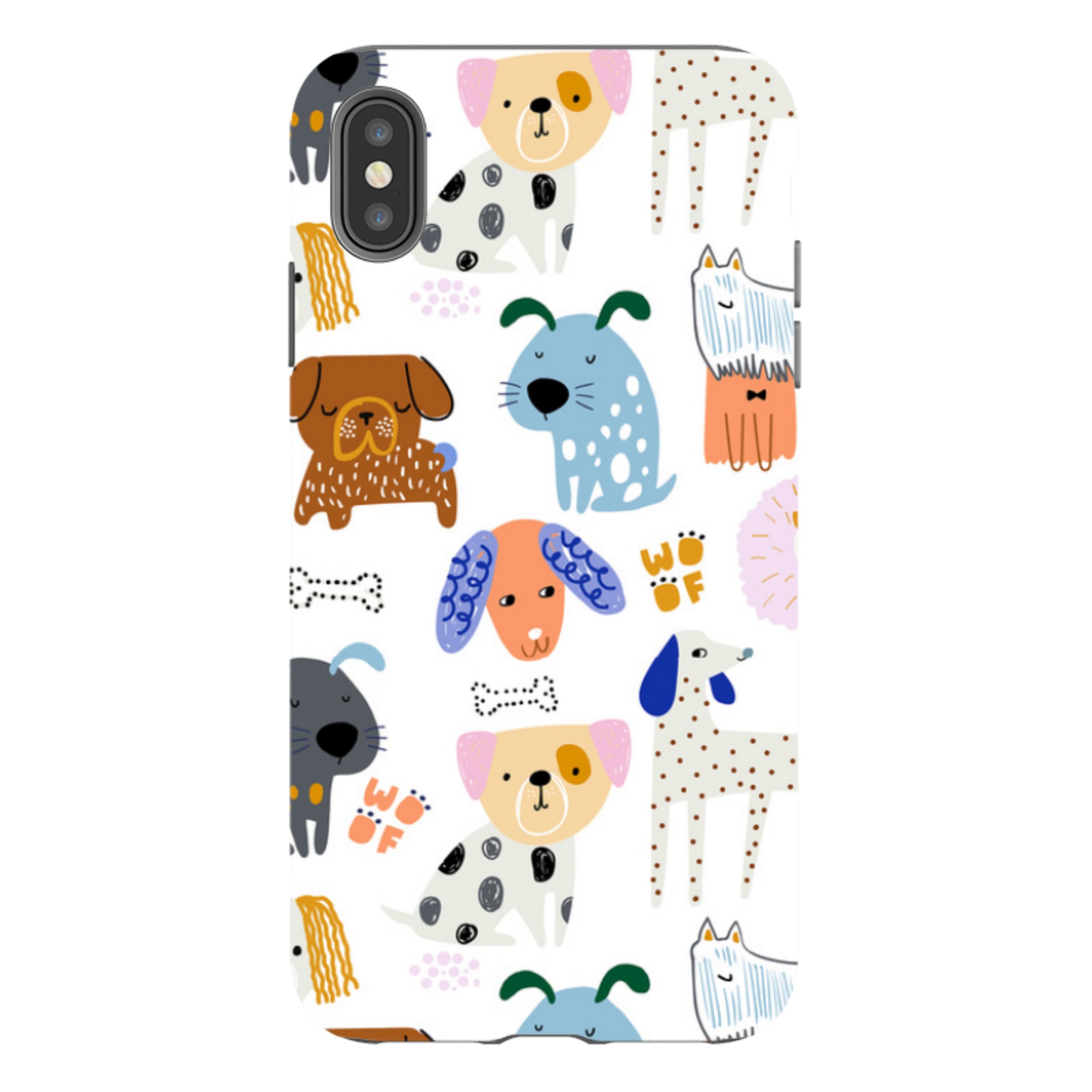 iPhone Tough Case - Dog Party