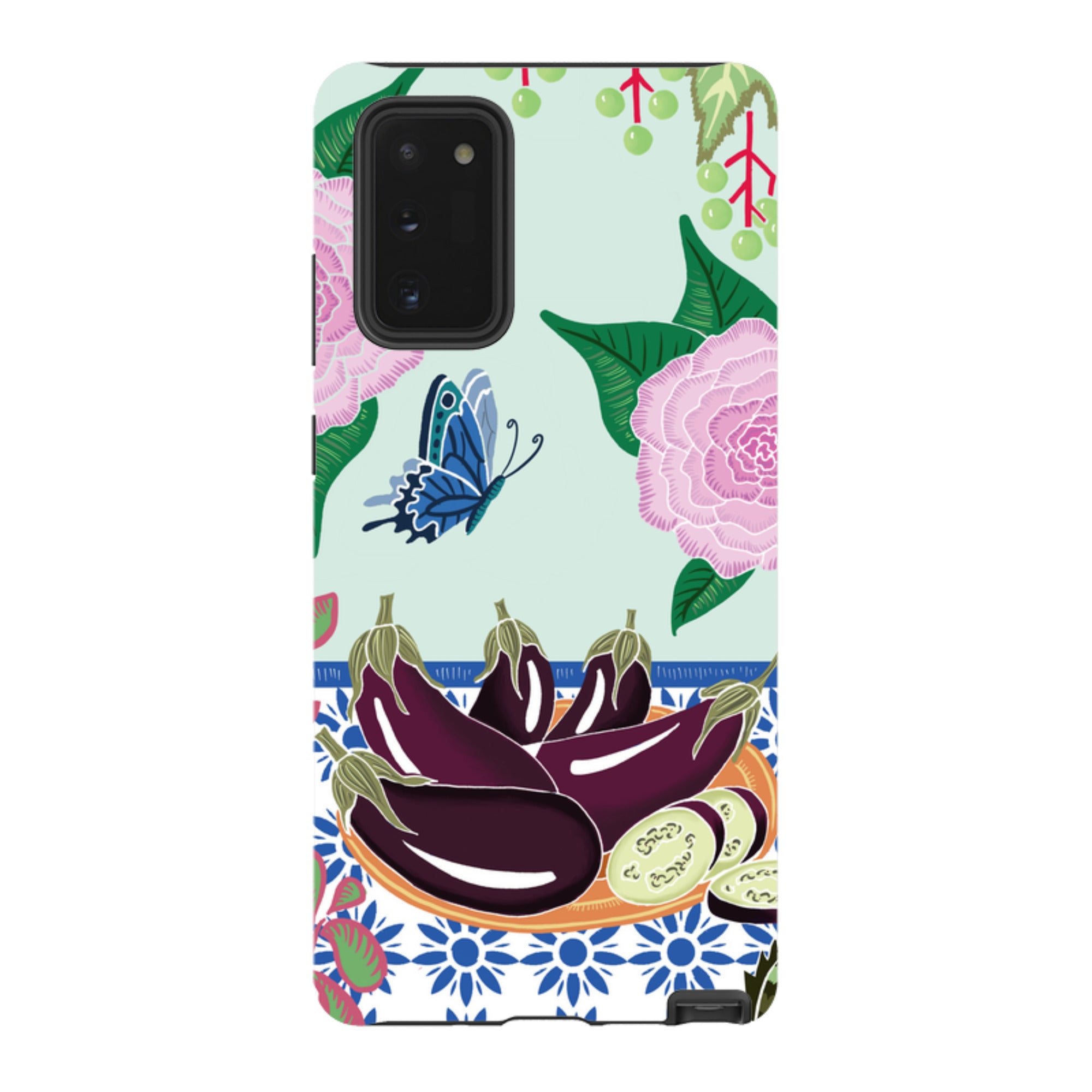 Samsung Tough Case - Aubergines By Kate Heiss