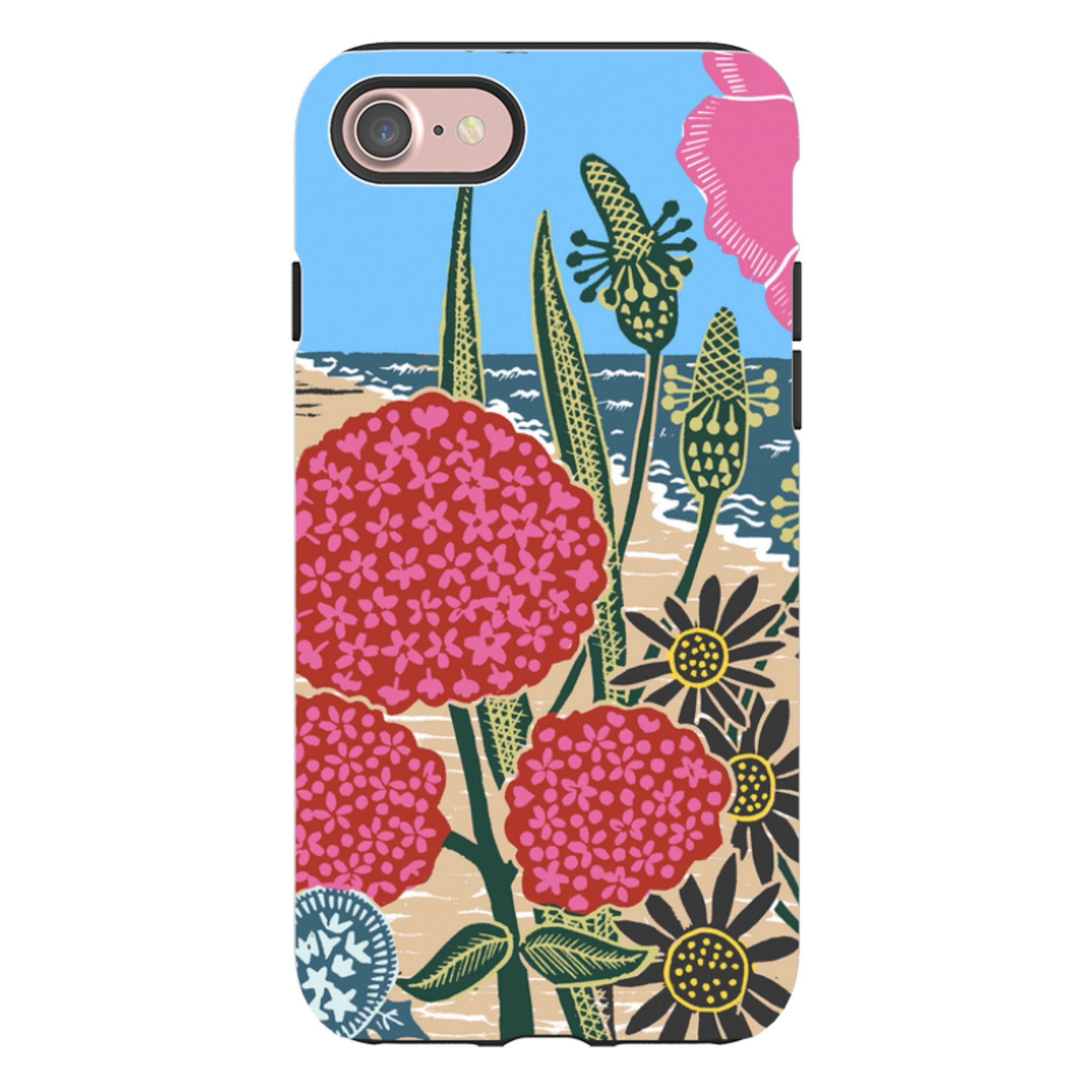 iPhone Tough Case - Beach By Kate Heiss