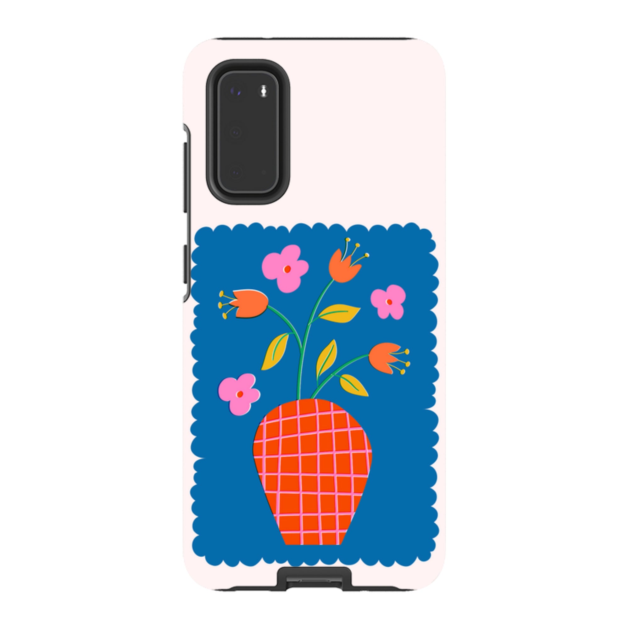 Samsung Tough Case - Floral Stamp