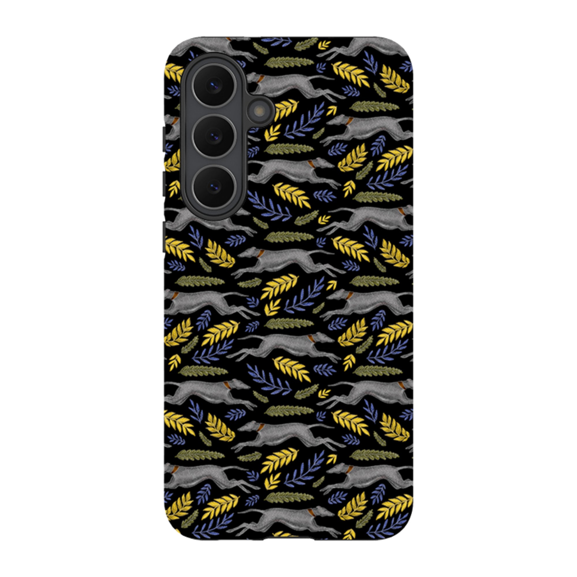 Samsung Tough Case - Greyhound Pattern By Catherine Rowe