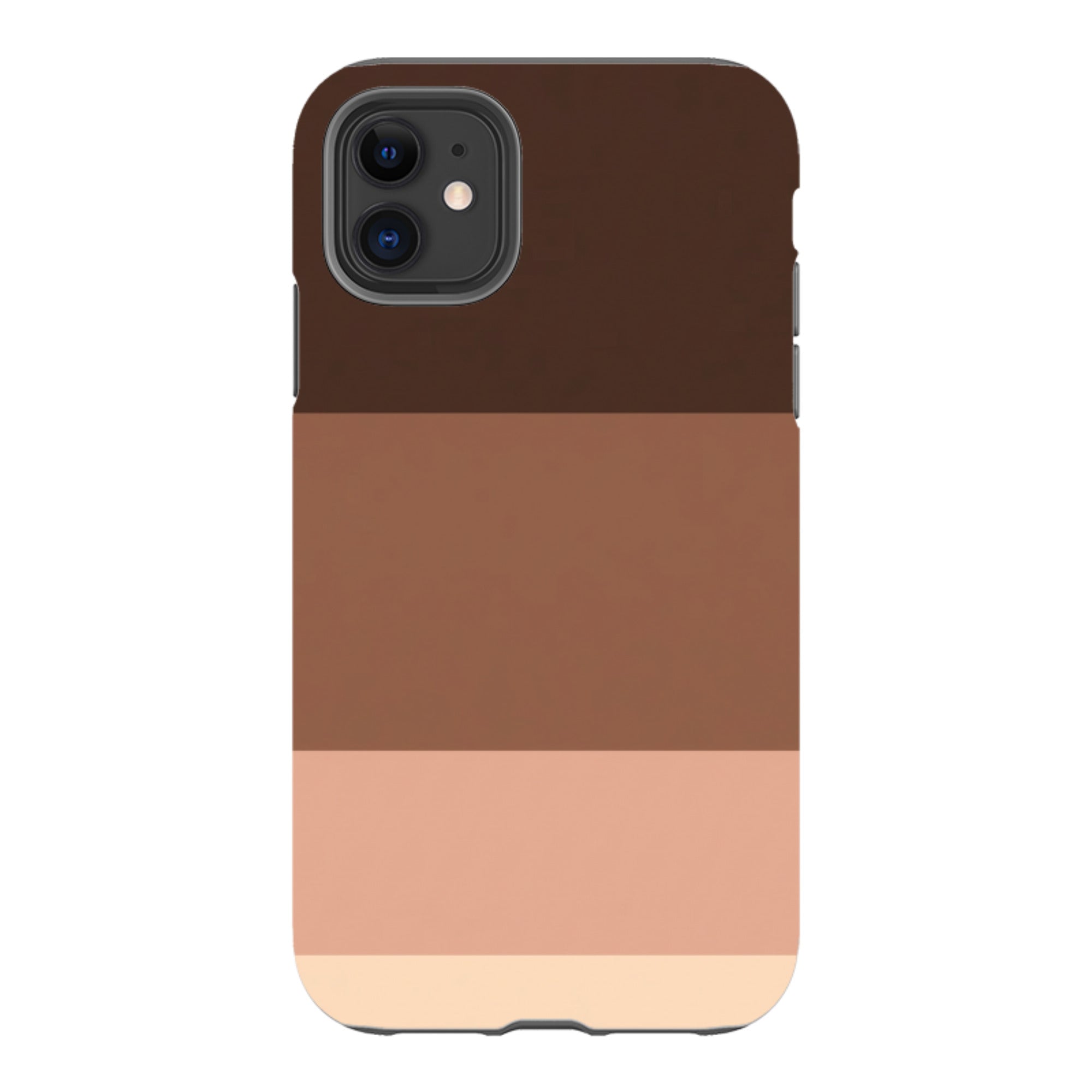 iPhone Tough Case - Brown Gradient