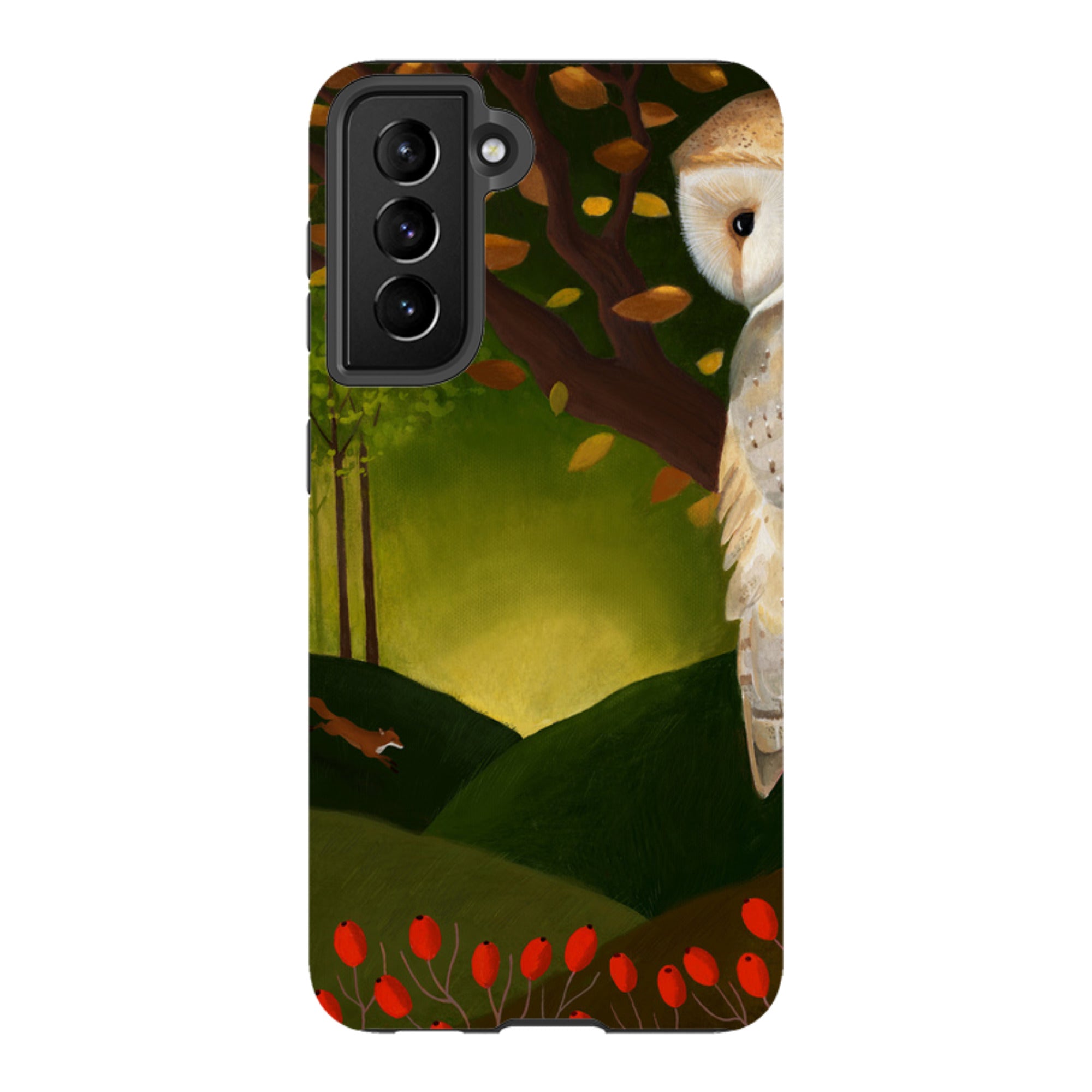 Samsung Tough Case - Autumn Owl And Fox By Bex Parkin
