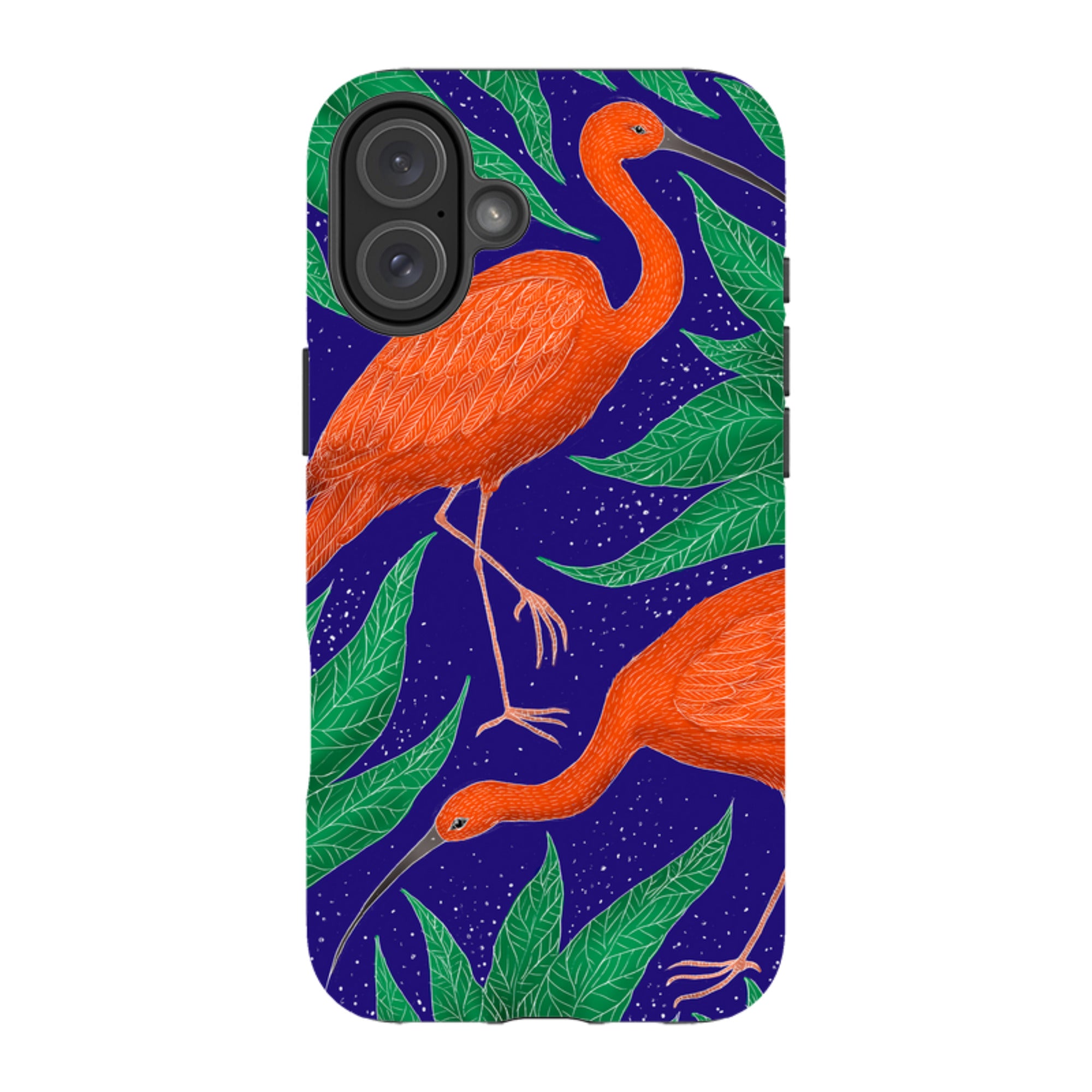 iPhone MagSafe Tough Case -  Scarlet Ibis By Catherine Rowe