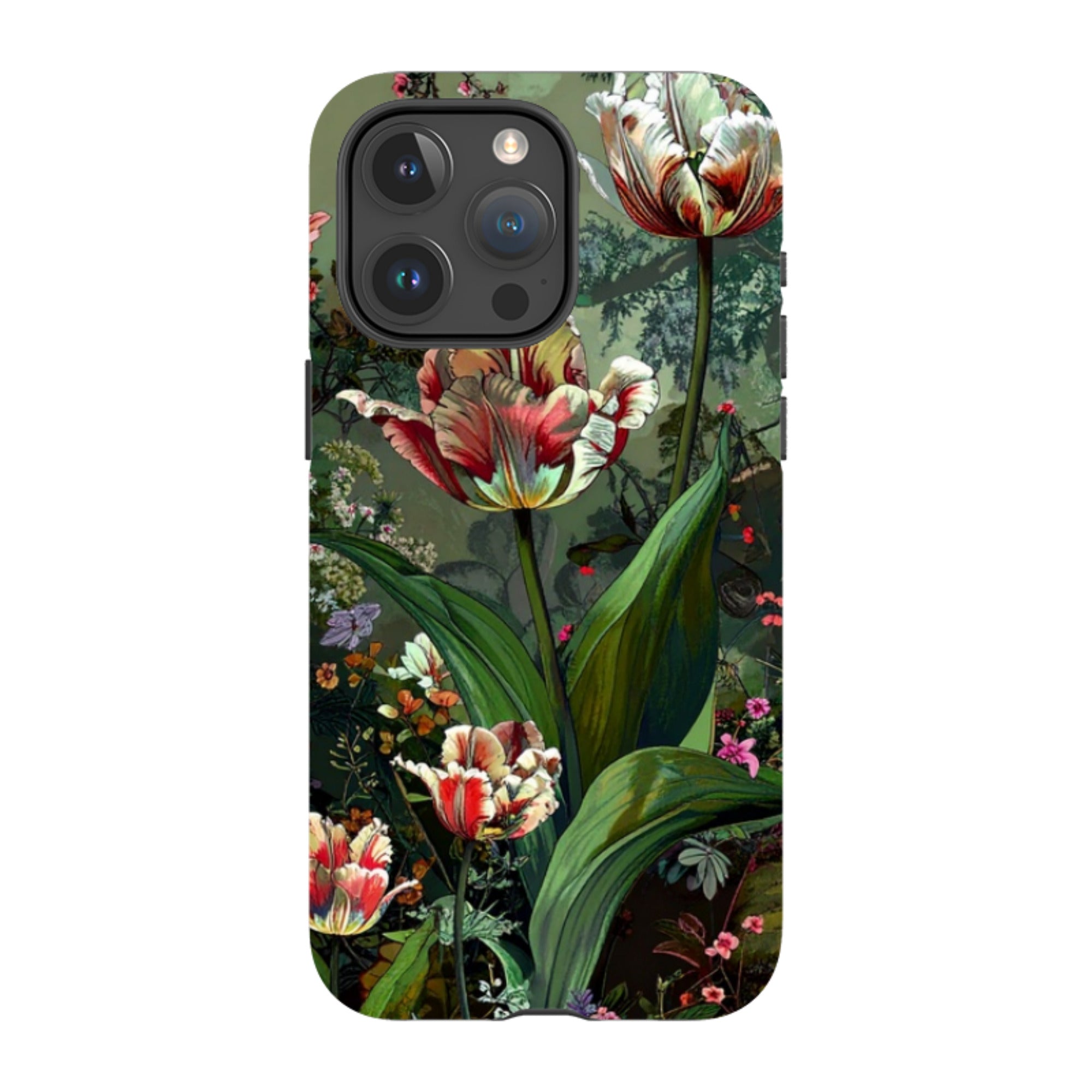 iPhone MagSafe Tough Case - Green Vyne Garden