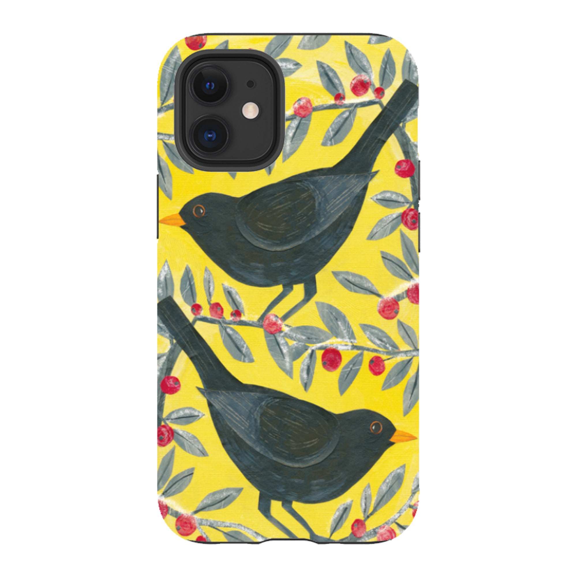 iPhone Tough Case - Blackbird By Tracey English