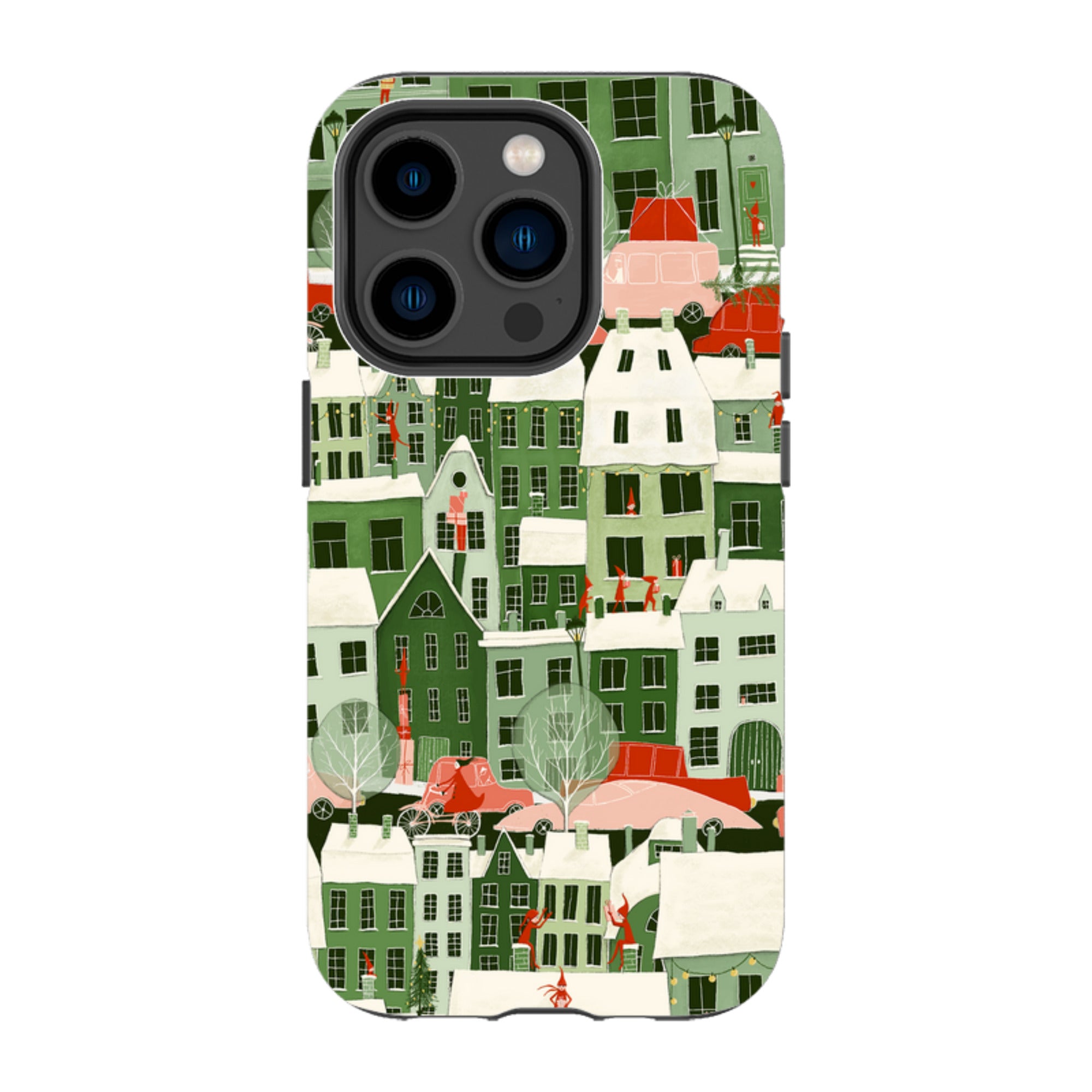 iPhone Tough Case - Christmas City By Maja Lindberg