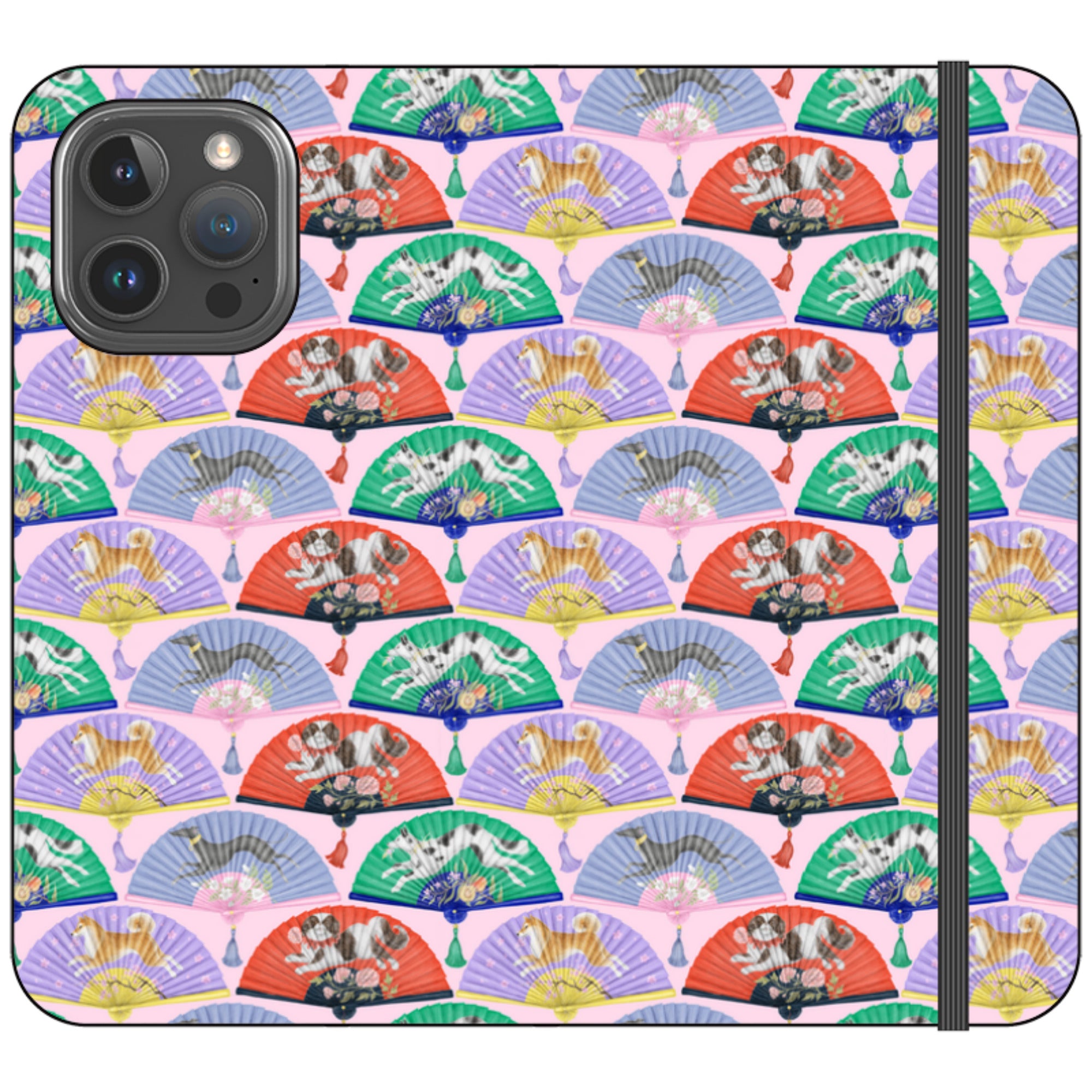 Dog Fan Wallet Case By Catherine Rowe