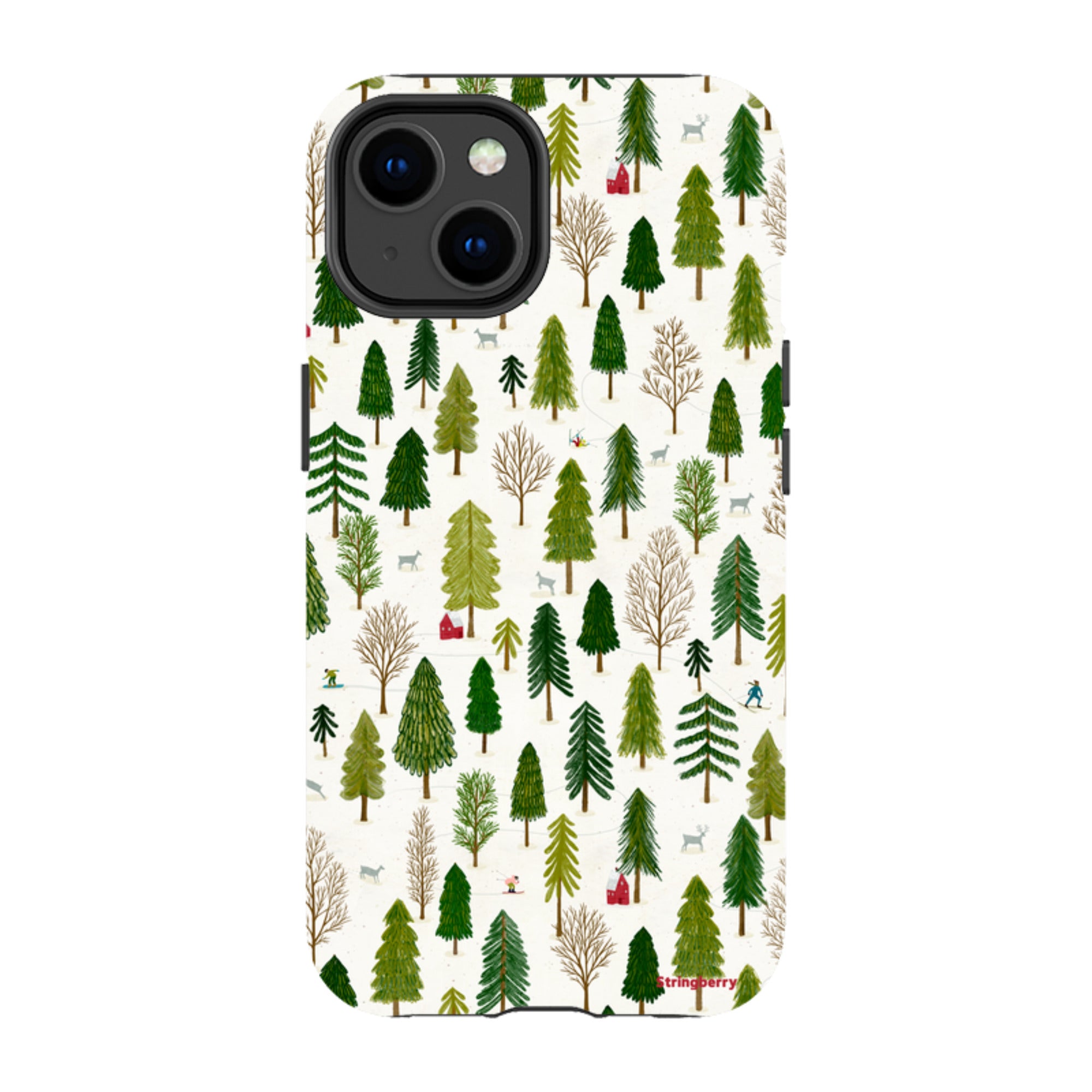 iPhone Tough Case - Winter Landscape IV By Katherine Quinn