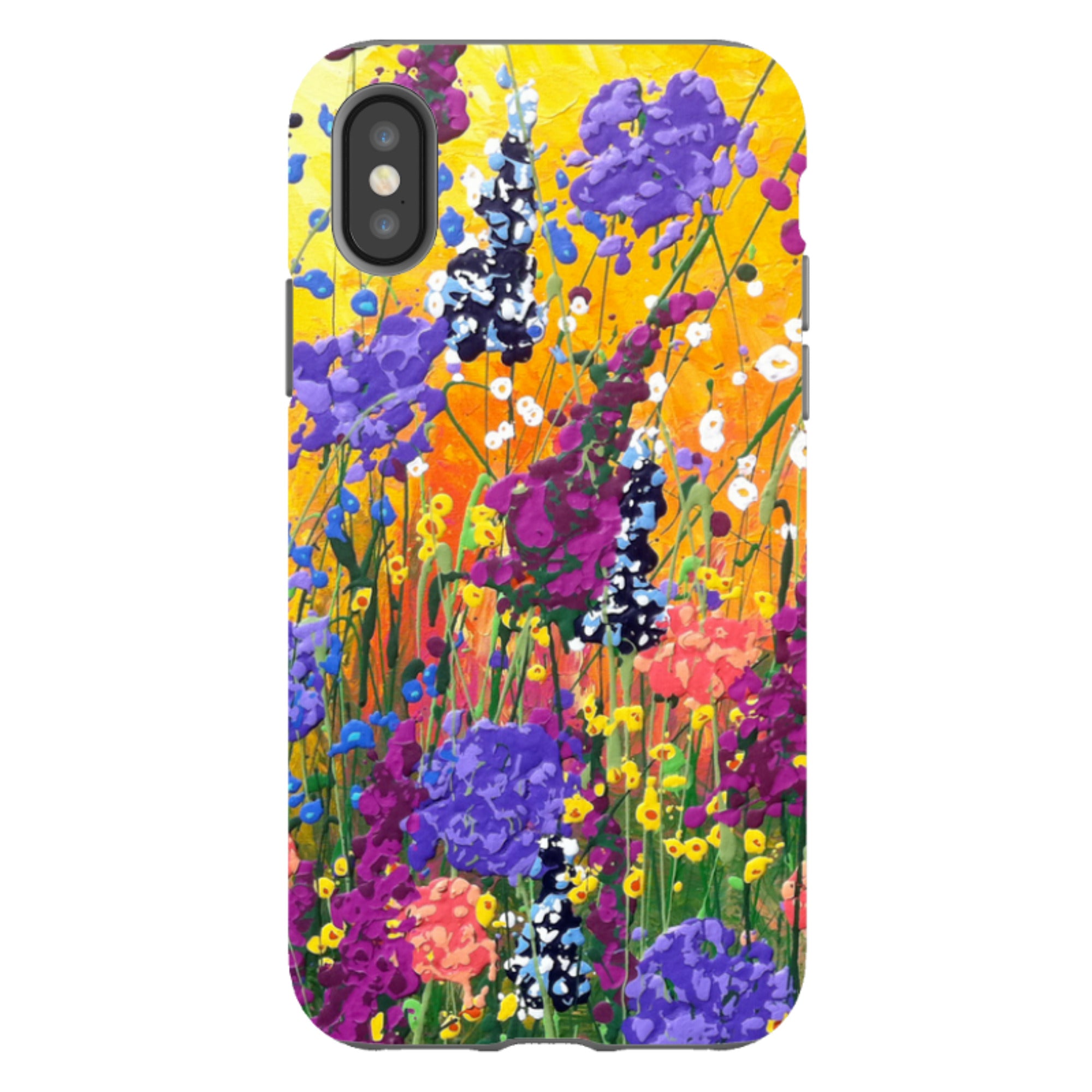 iPhone Tough Case - Morning Glory By Linda Calvert Jacobson
