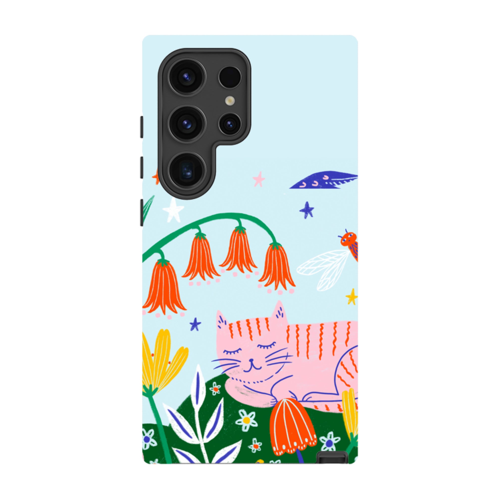 Samsung Tough Case - Cat By Lee Foster Wilson