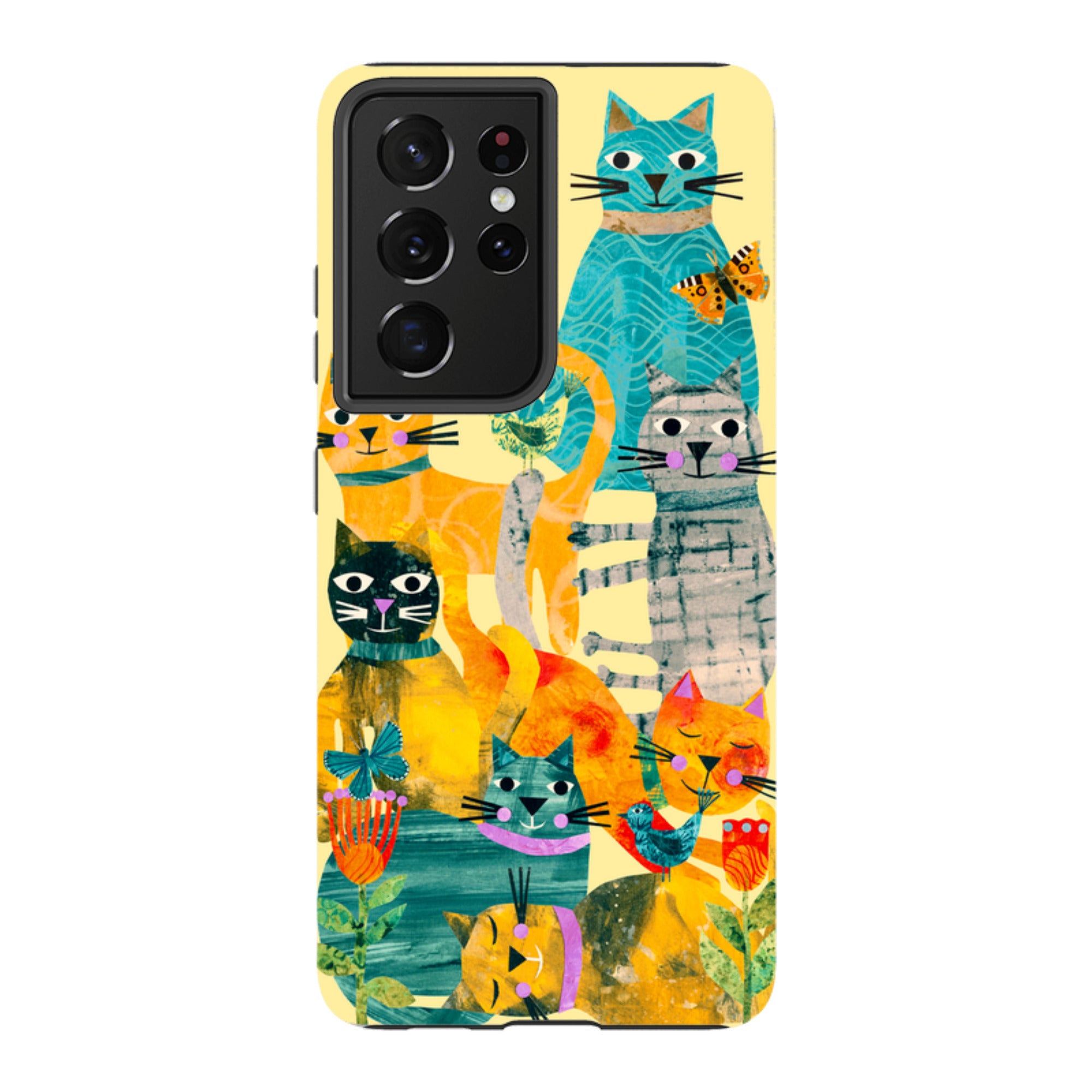 Samsung Tough  Case - Cat Party III By Tracey English