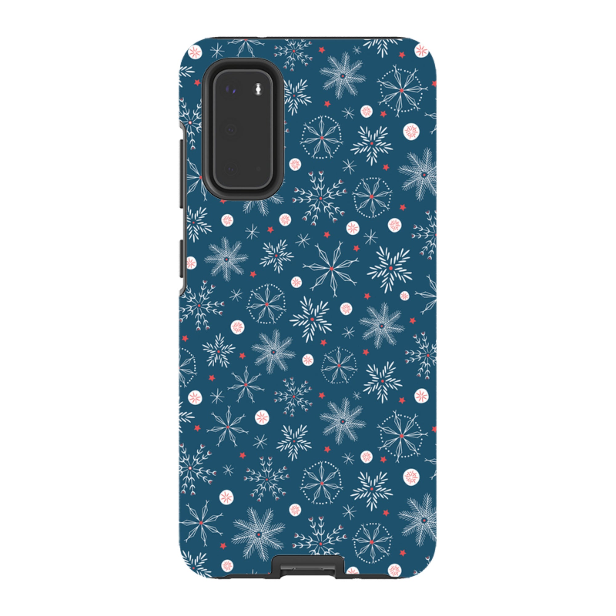 Samsung Tough Case - Christmas Snowflakes By Ali Brookes