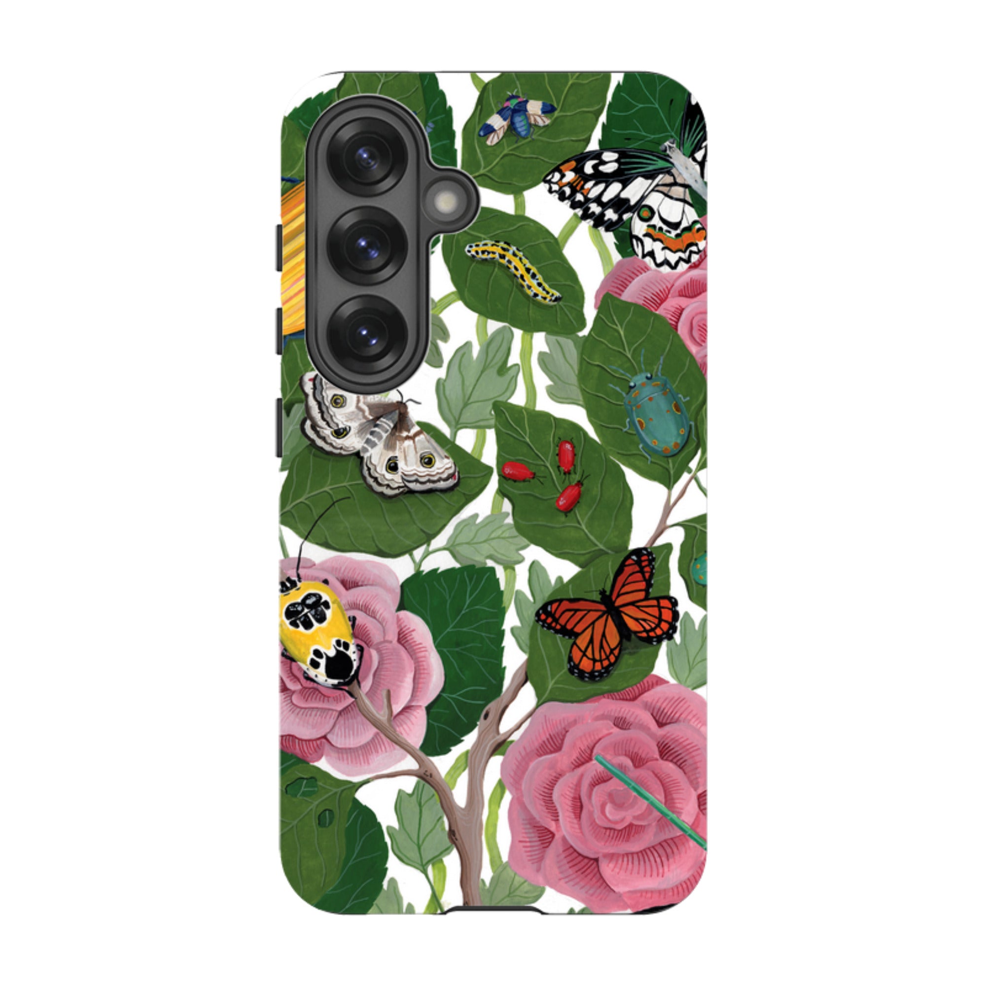 Samsung Tough Case - Butterflies And Beatles By Bex Parkin