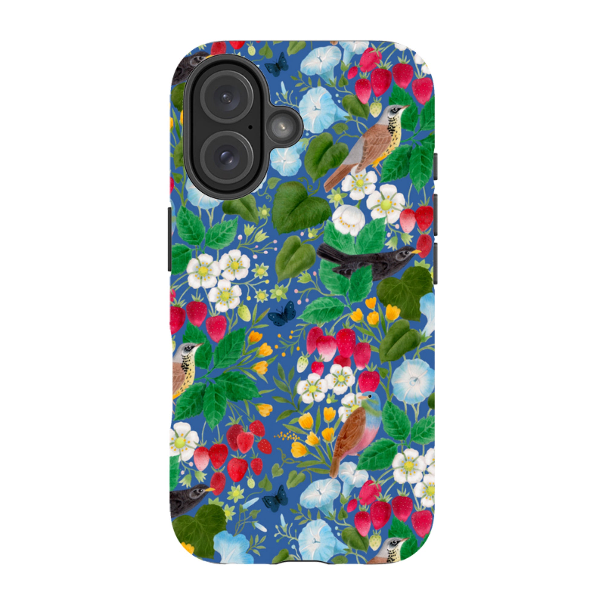iPhone MagSafe Tough Case - Strawberry Thief By Bex Parkin